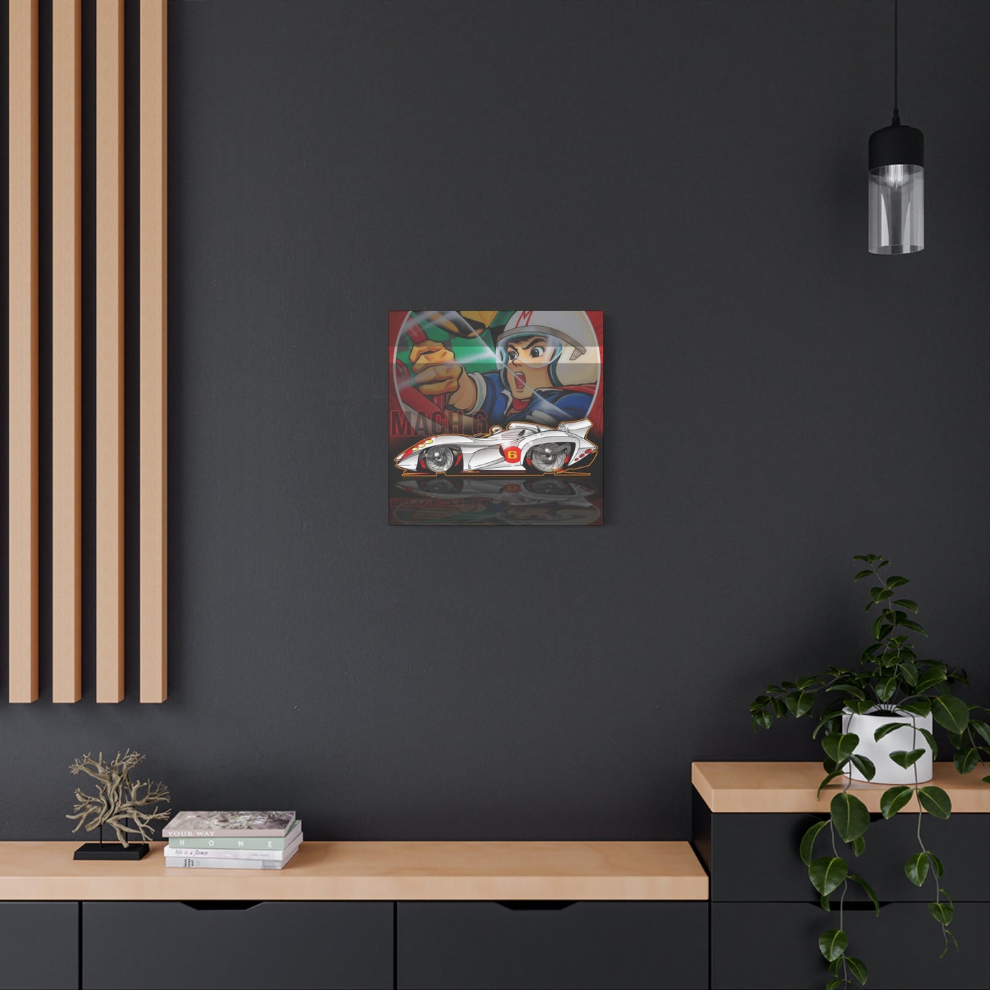 SPEED RACER MACH 6 Fireball Art Collectible Canvas Print - Multiple Sizes
