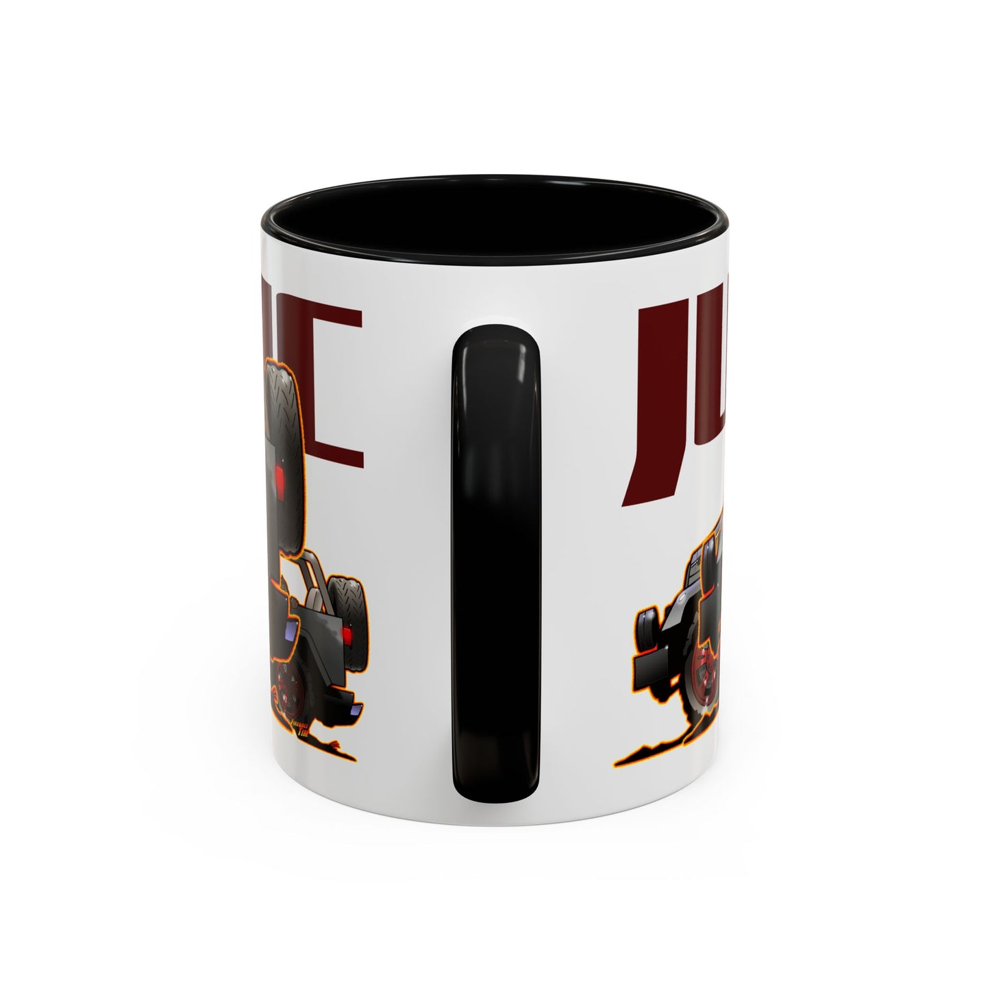 JURASSIC PARK JEEP Collectible Coffee Mug - 2 Sizes Adventure - Perfect for Dinosaurs Fans, Unique Retro Gift, Morning Coffee, Movie Lovers