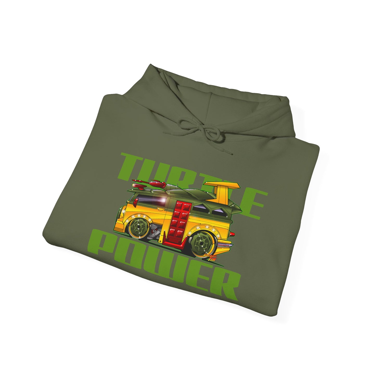 TEENAGE MUTANT NINJA TURTLE VAN Turtle Power Hooded Sweatshirt - 3 Colors