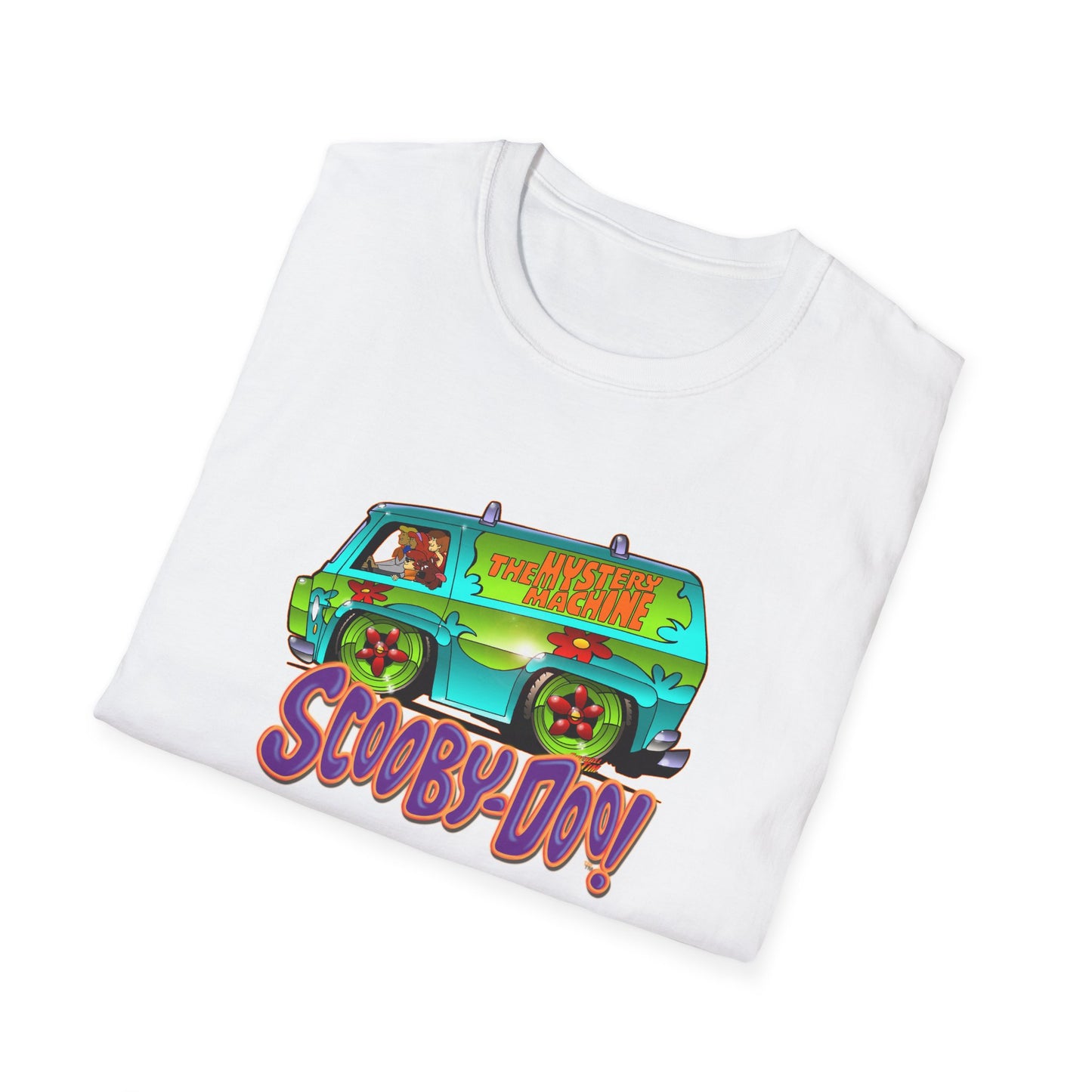 SCOOBY DOO MYSTERY MACHINE VAN Concept Art Softstyle T-Shirt 12 Colors