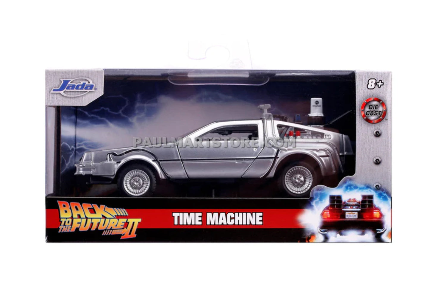 Jada JA30541 Delorean DMC (Time Machine) Back to the Future Part II (1989) 1/32