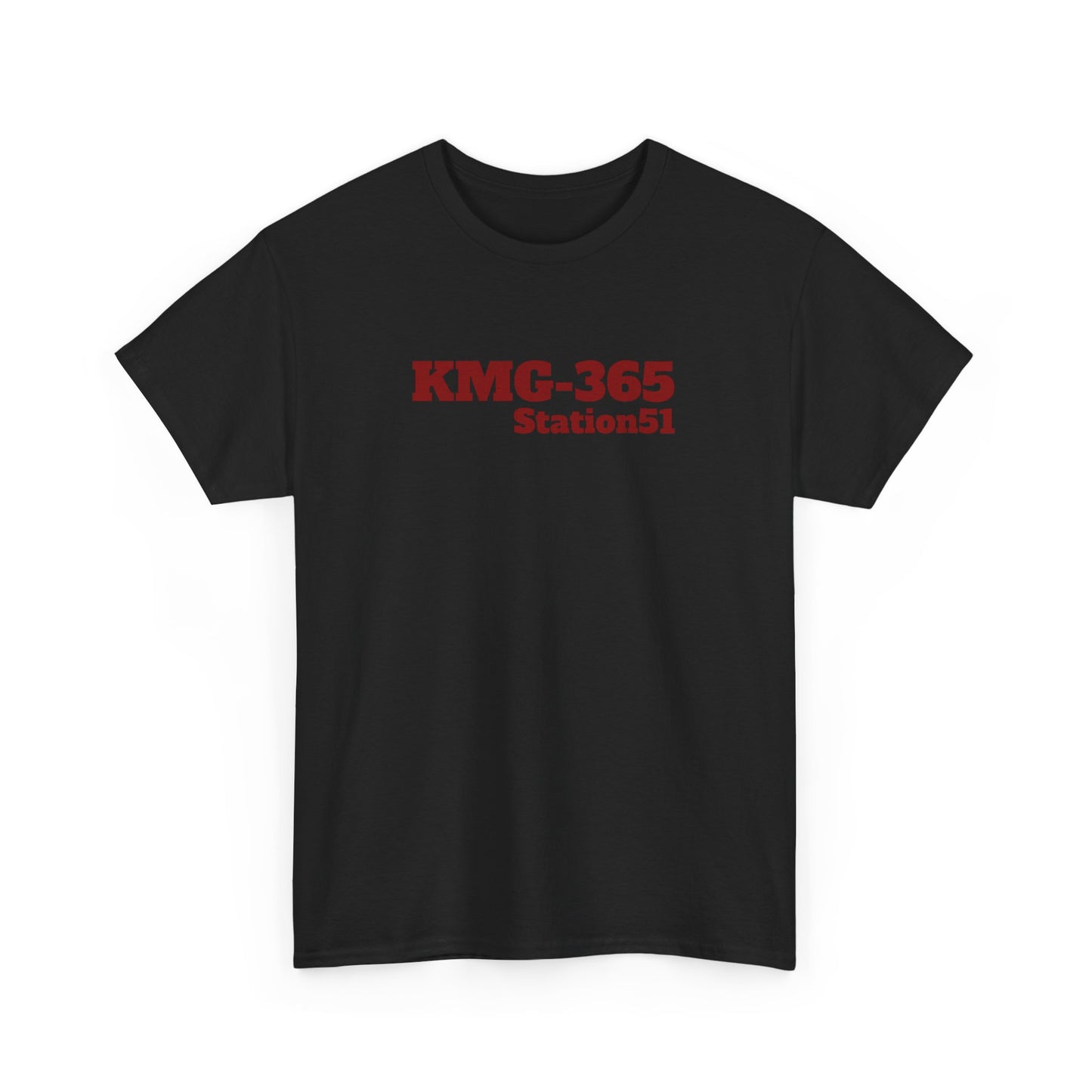 EMERGENCY TV Show Squad 51 KMG-365 Station51 Heavy Cotton Graphic Tee - 6 Colors