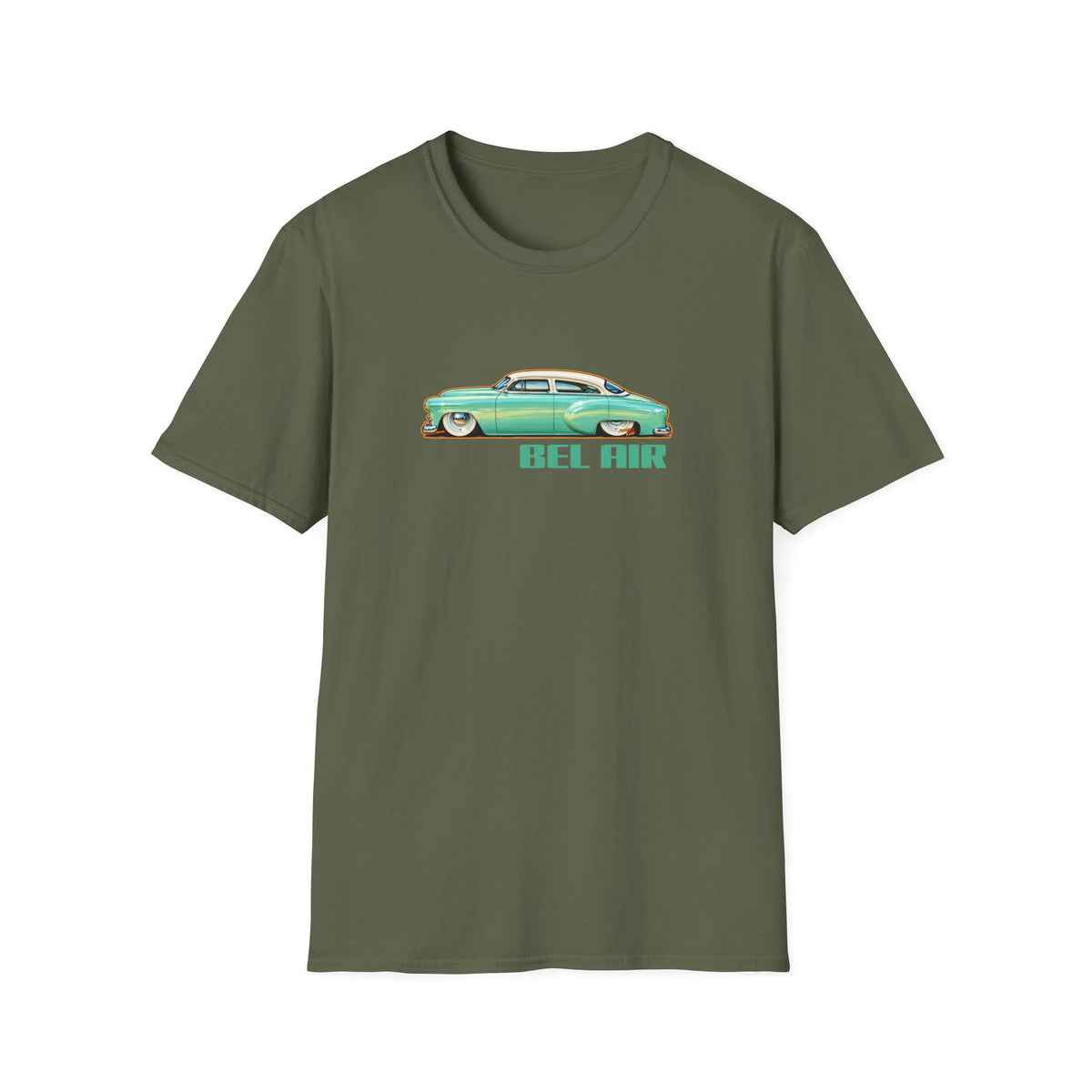 CHEVROLET BEL AIR 1953 Collectible Fireball Art Collectible Fireball Art TeeShirt