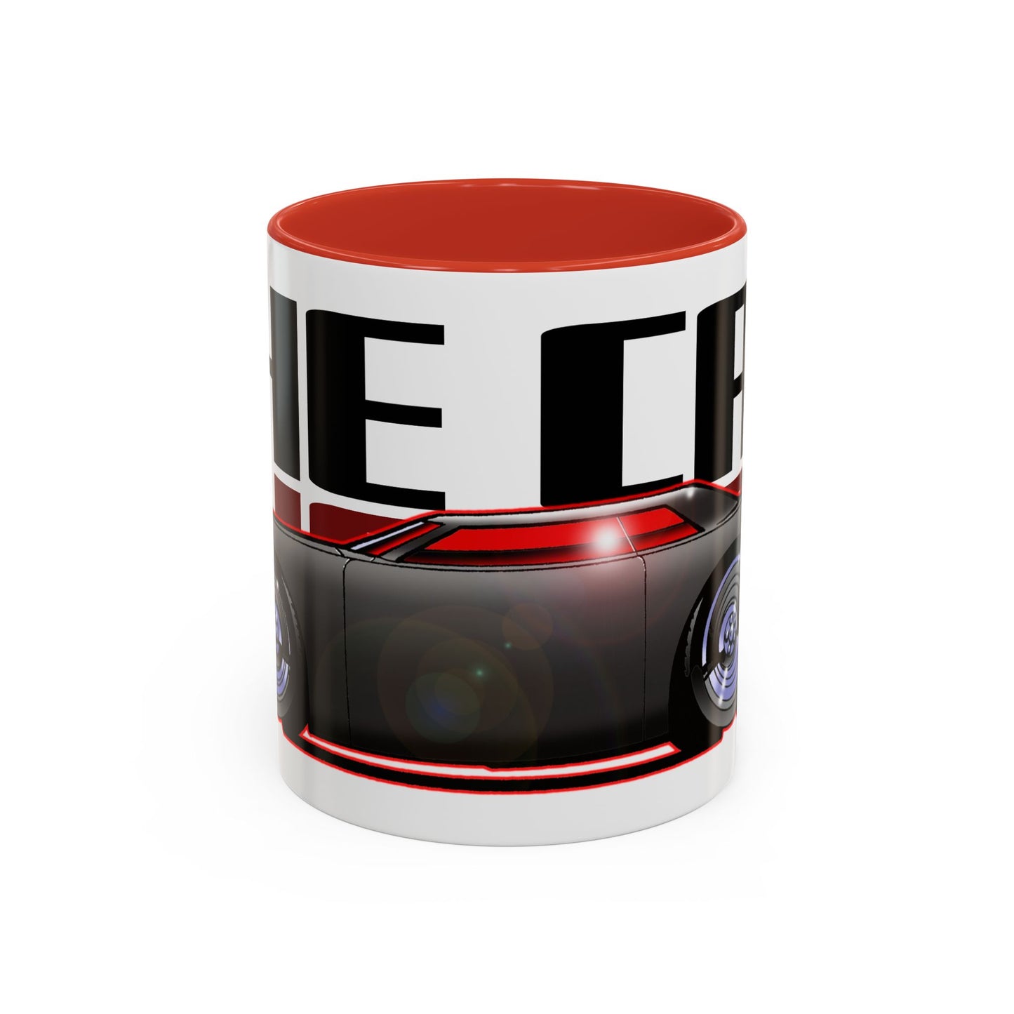 THE CAR Movie Car Collectible Fireball Art Coffee Mug - 2 Sizes