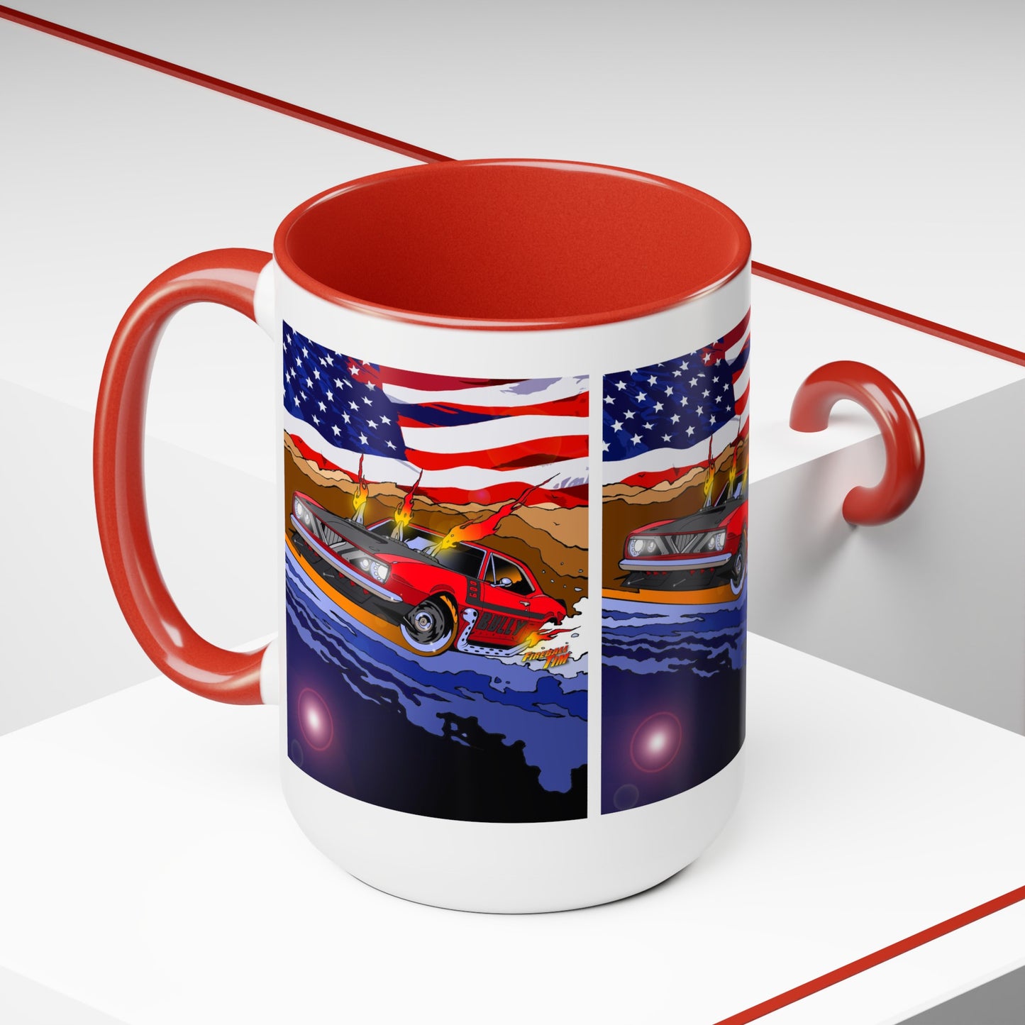 CHEVROLET CAMARO PATRIOT Muscle Car Concept Art Coffee Mug 15oz