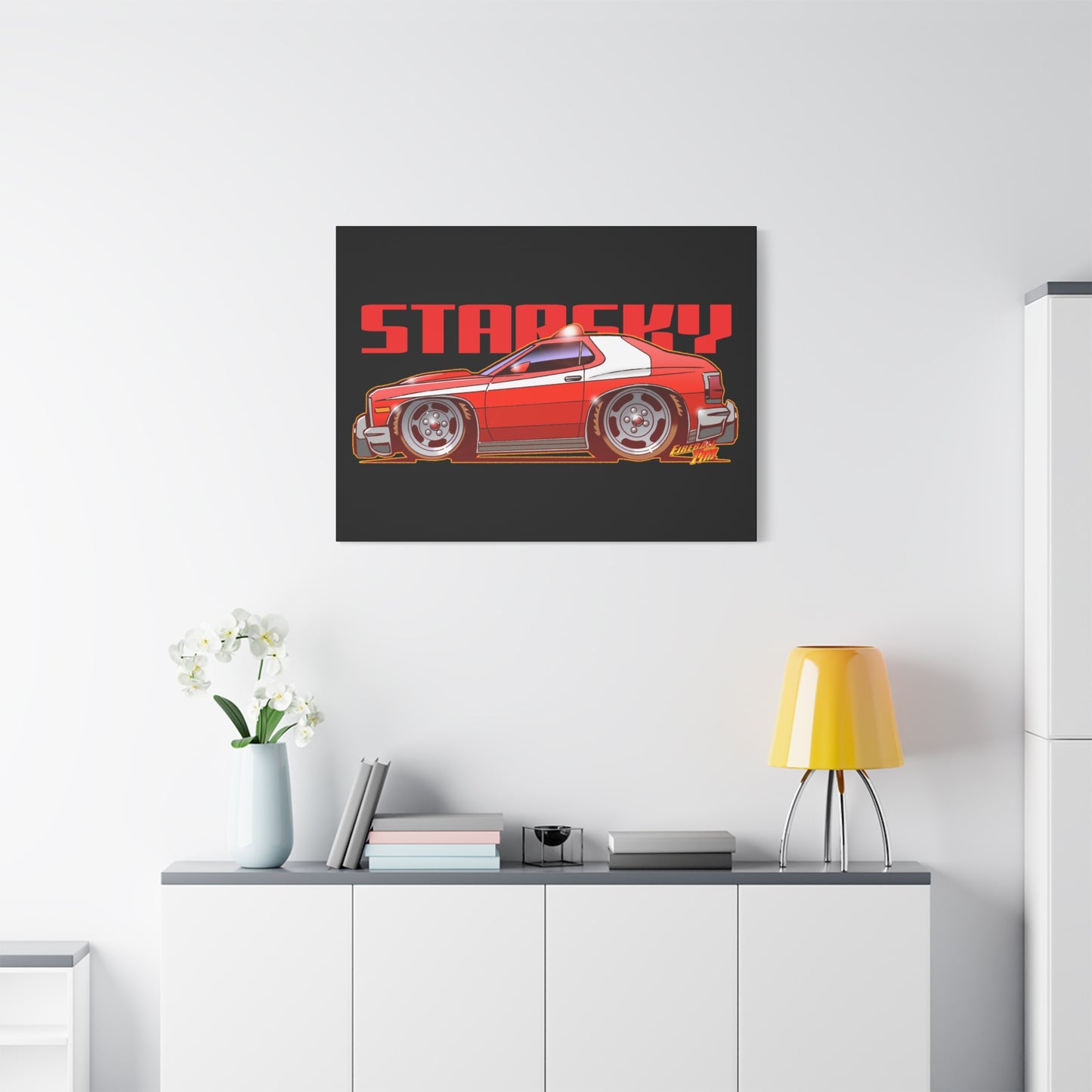 STARSKY Torino Fireball Canvas Art Print - 11x14