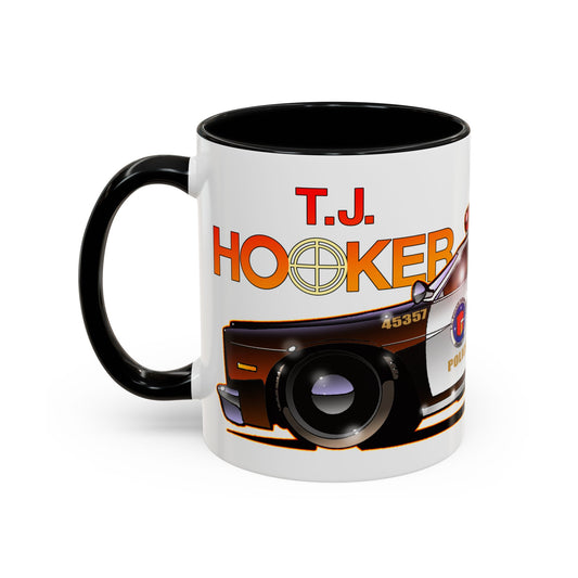 TJ HOOKER 1977 Dodge Monaco Police Car Collectible Coffee Art Mug - 2 Sizes