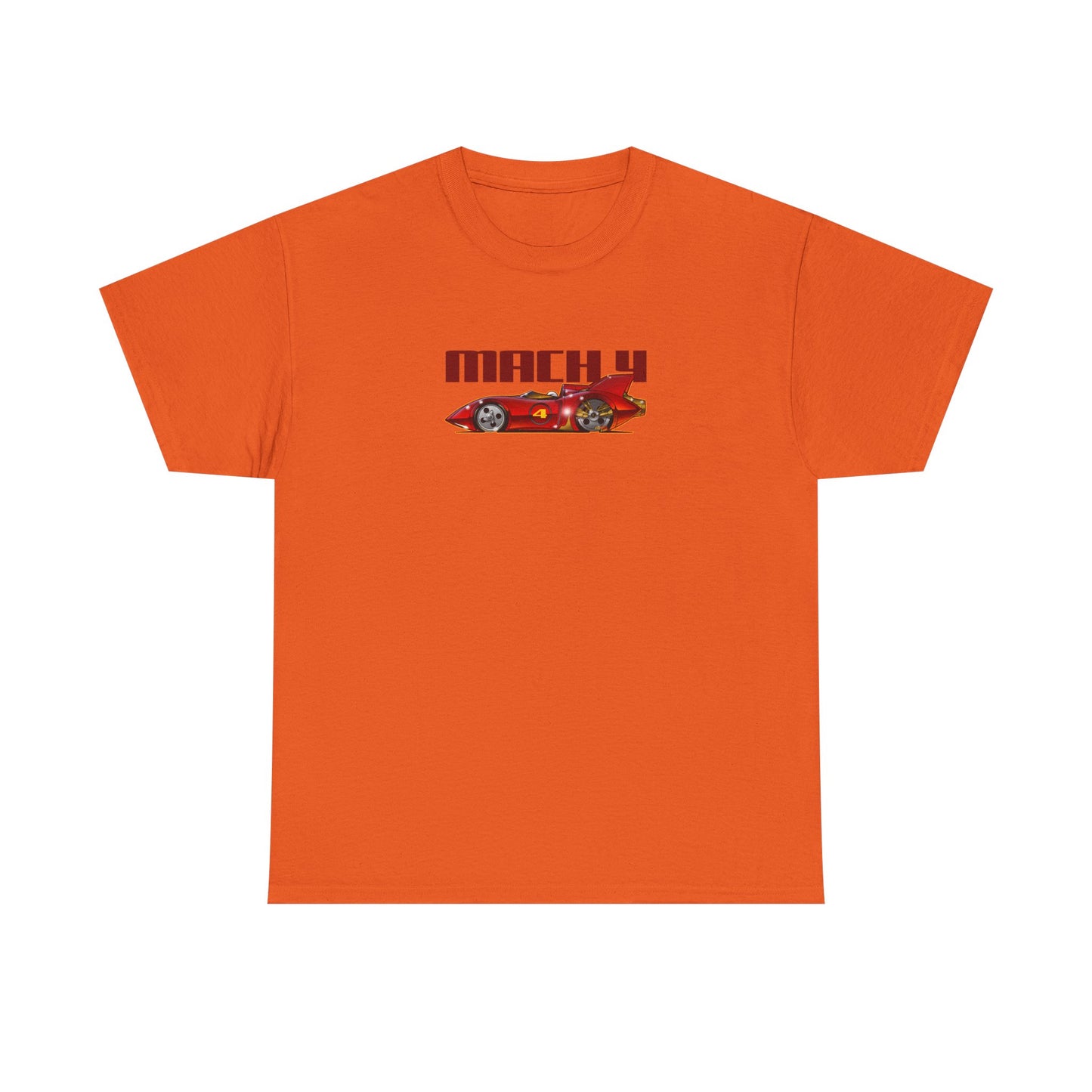 SPEED RACER MACH 4 Fireball Art Cotton Tee Shirt - Colors