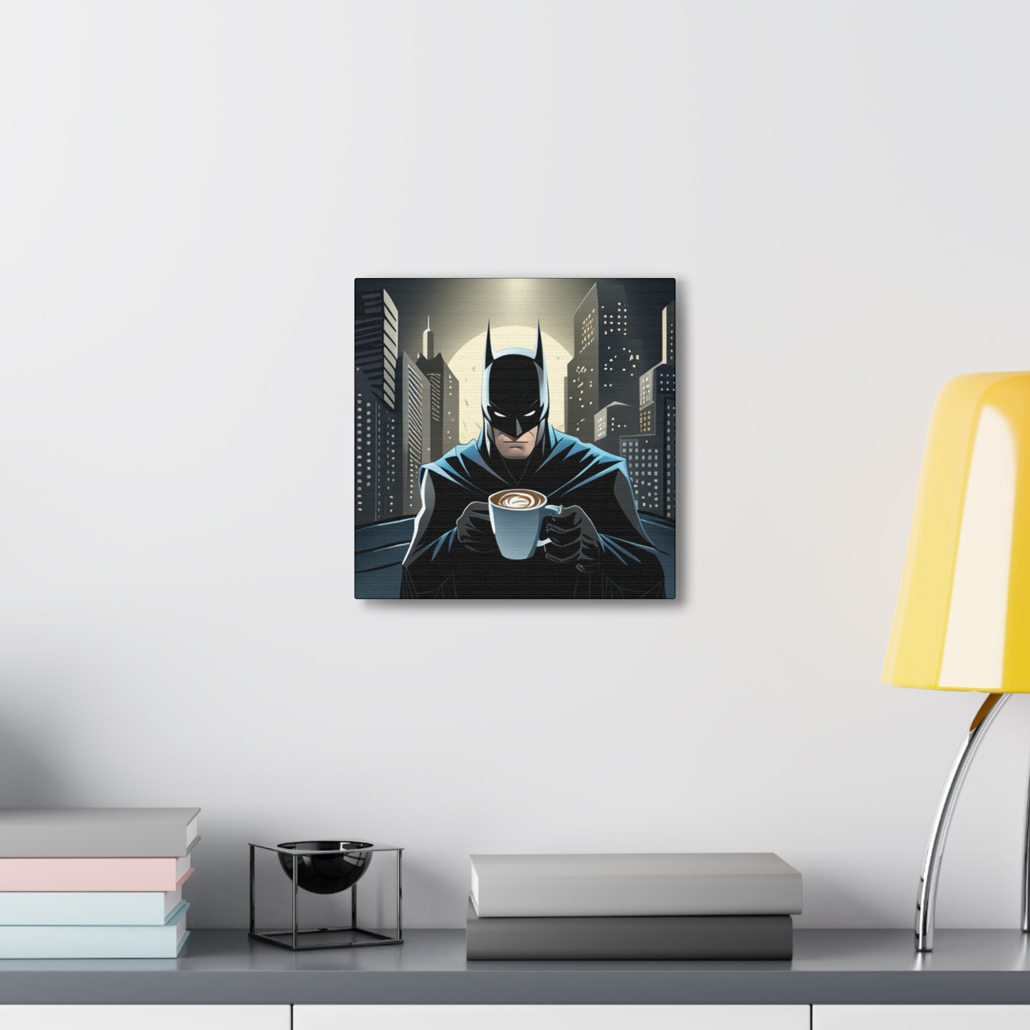 BATMAN BATACHINNO Canvas Gallery Garage Art Print 12x12