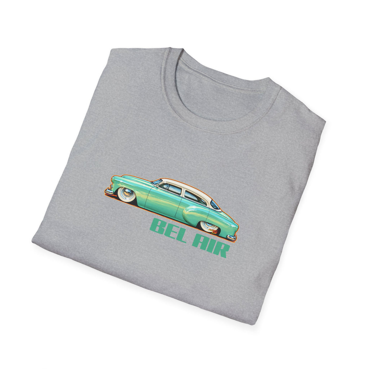 CHEVROLET BEL AIR 1953 Collectible Fireball Art Collectible Fireball Art TeeShirt