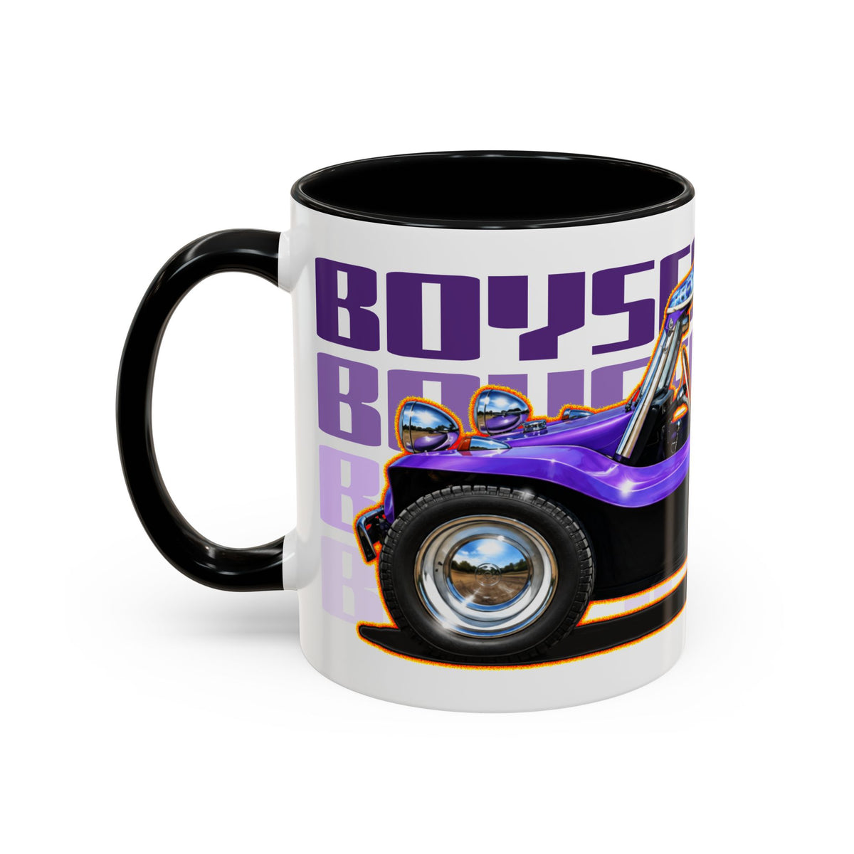 DUNE BUGGY BOYSENBERRY Collectible Fireball Art Coffee Mug - 2 Sizes