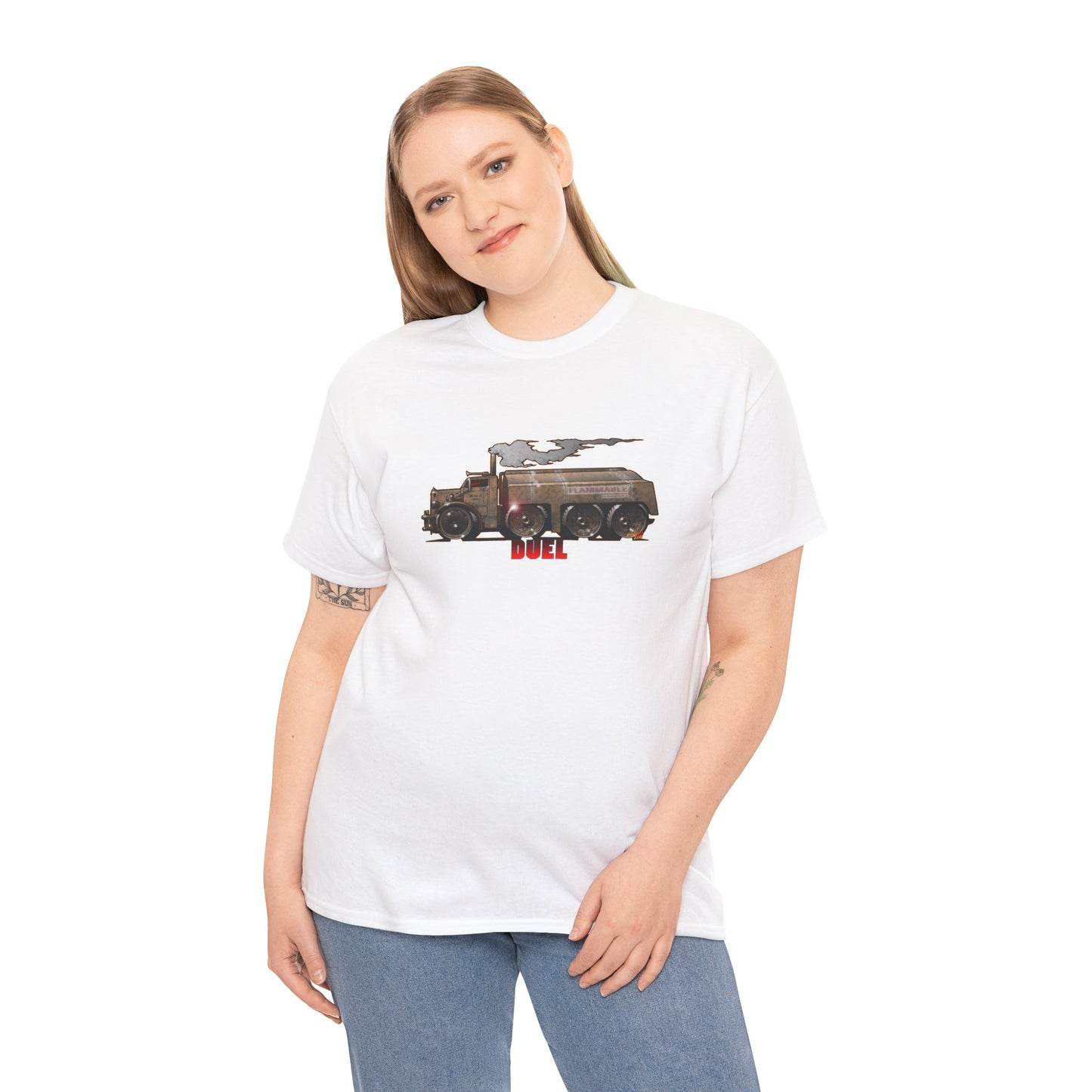 DUEL Movie Truck Concept Art Heavy Cotton Tee 13 Colors