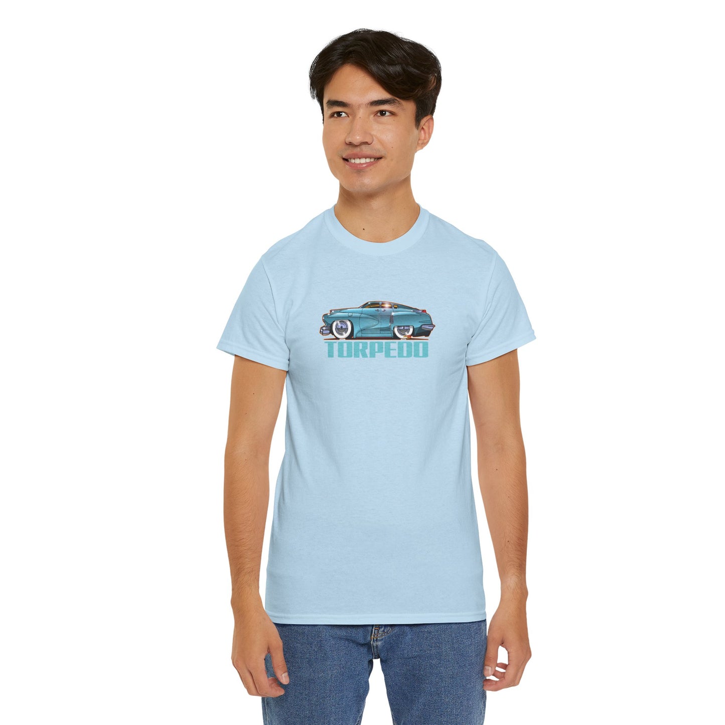 TUCKER TORPEDO 48 Collectible Fireball Art Cotton Tees