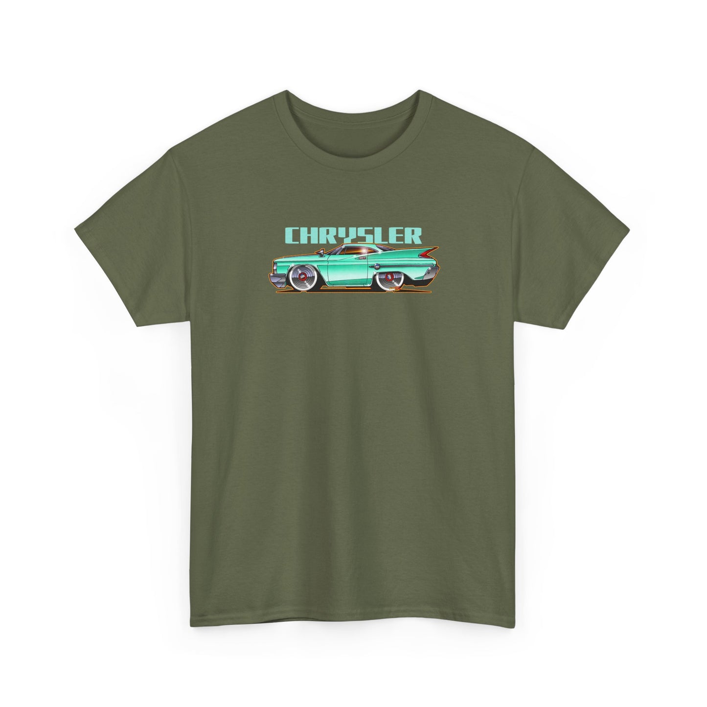 CHRYSLER 300F 1960 Fireball Classic Car Art Tee Shirt - Multiples