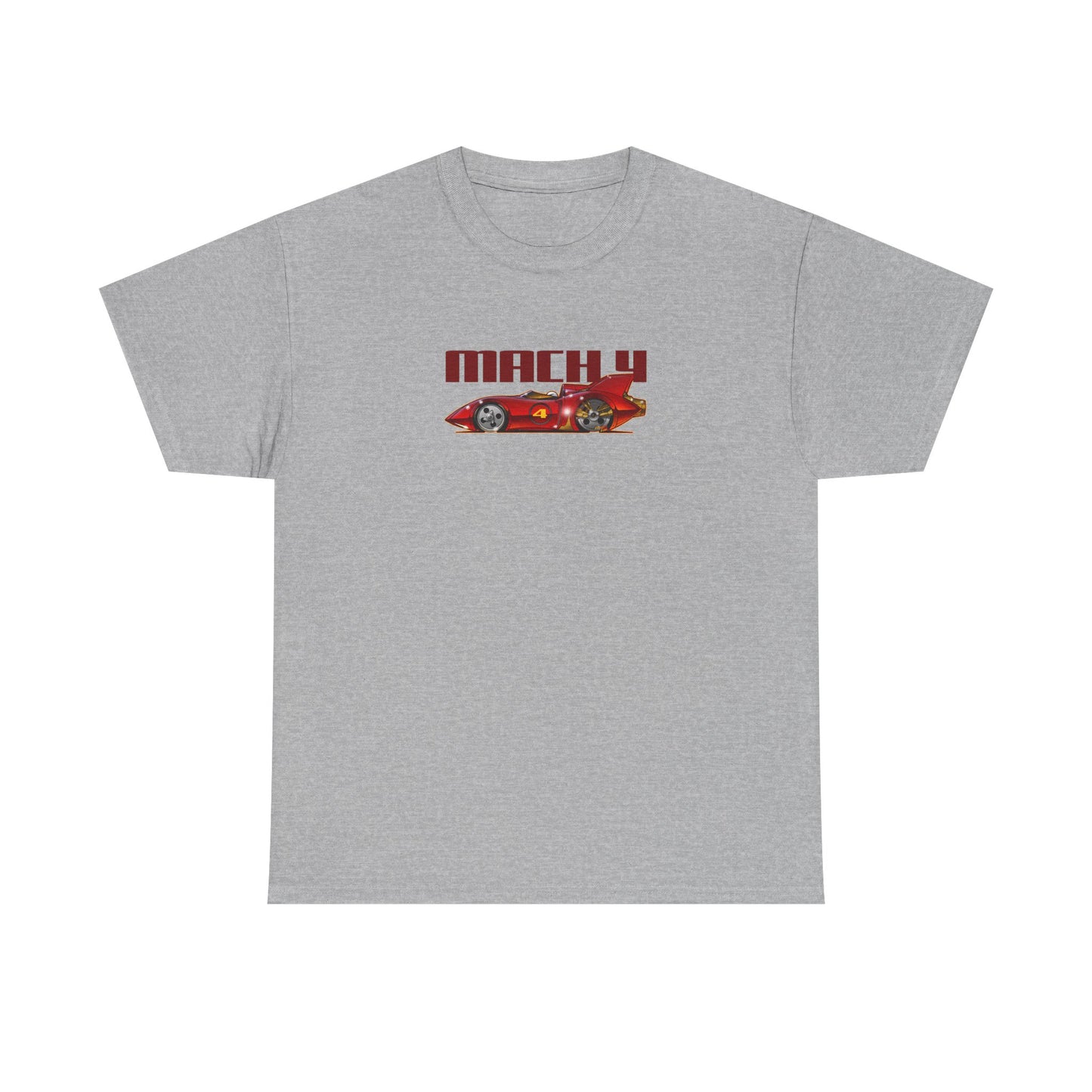 SPEED RACER MACH 4 Fireball Art Cotton Tee Shirt - Colors