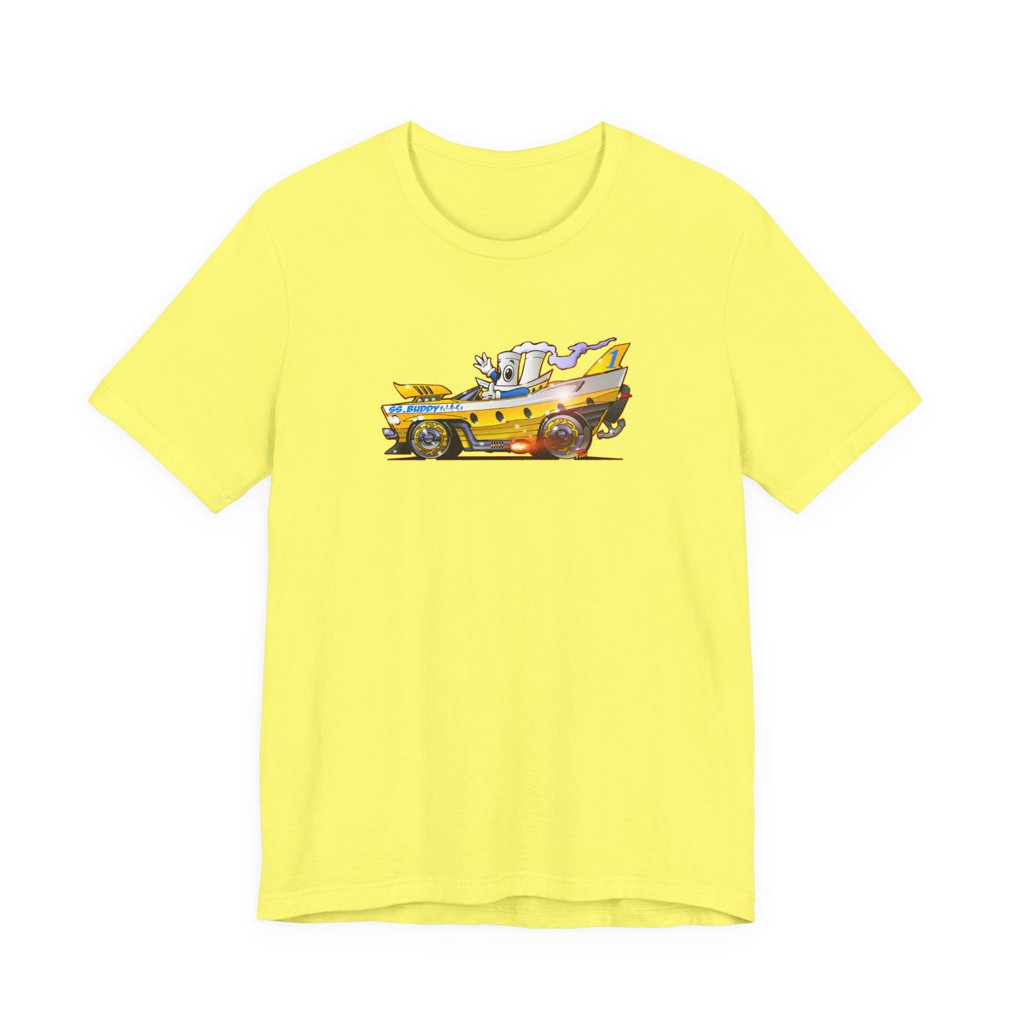 BUDDY CRUISE BUDDYMOBILE Custom Car Art Short Sleeve Tee in 17 Colors