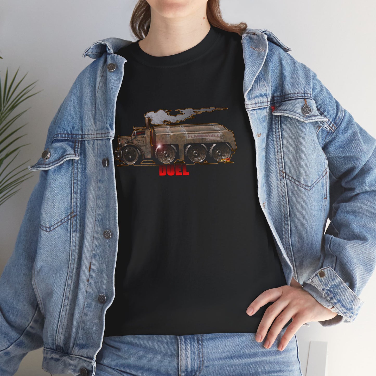 DUEL Movie Truck Concept Art Heavy Cotton Tee 13 Colors