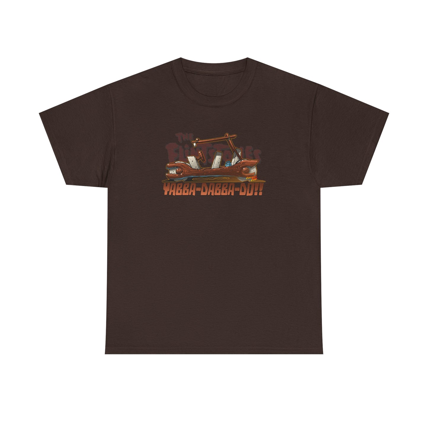 THE FLINTSTONES Cartoon Bedrock Roadster Tee Shirt 12 Colors