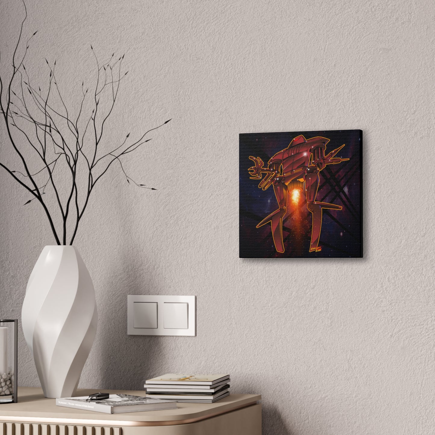 THE BLACK HOLE Movie Maximillian Robot Canvas Art MASTERPRINT 2 Sizes