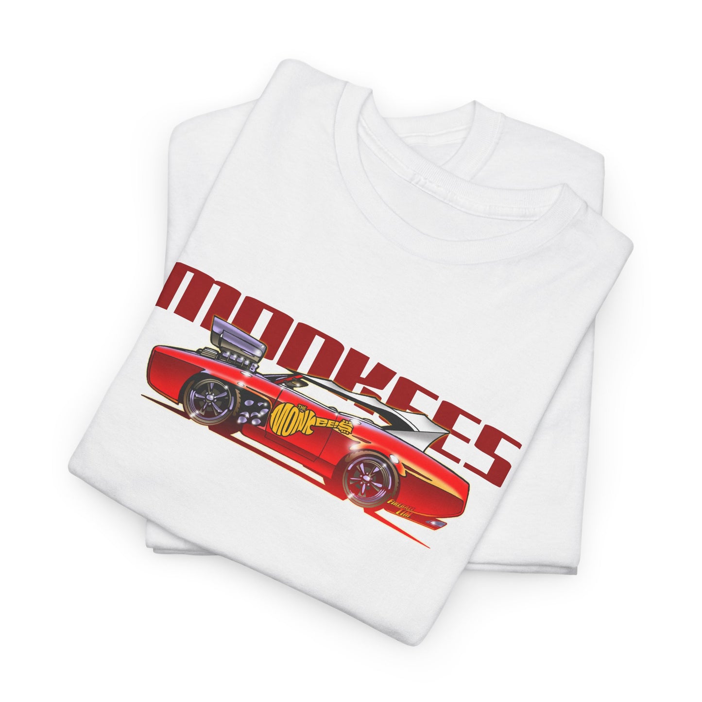 THE MONKEES Monkeemobile Cotton Tee Shirt - 12 Colors