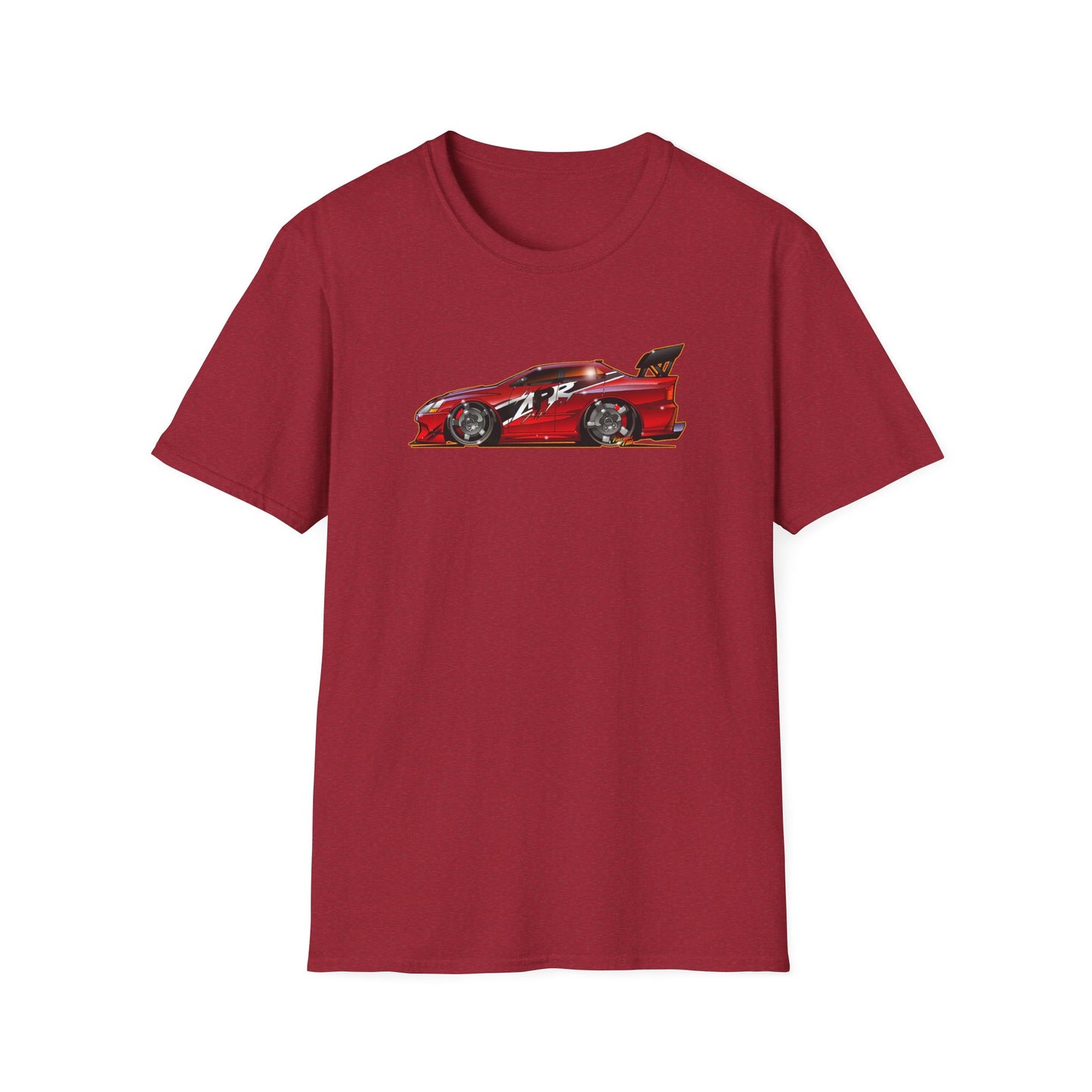 FAST AND FURIOUS MITSUBISHI LANCER EVOLUTION Concept Art Softstyle T-Shirt Multiple Colors