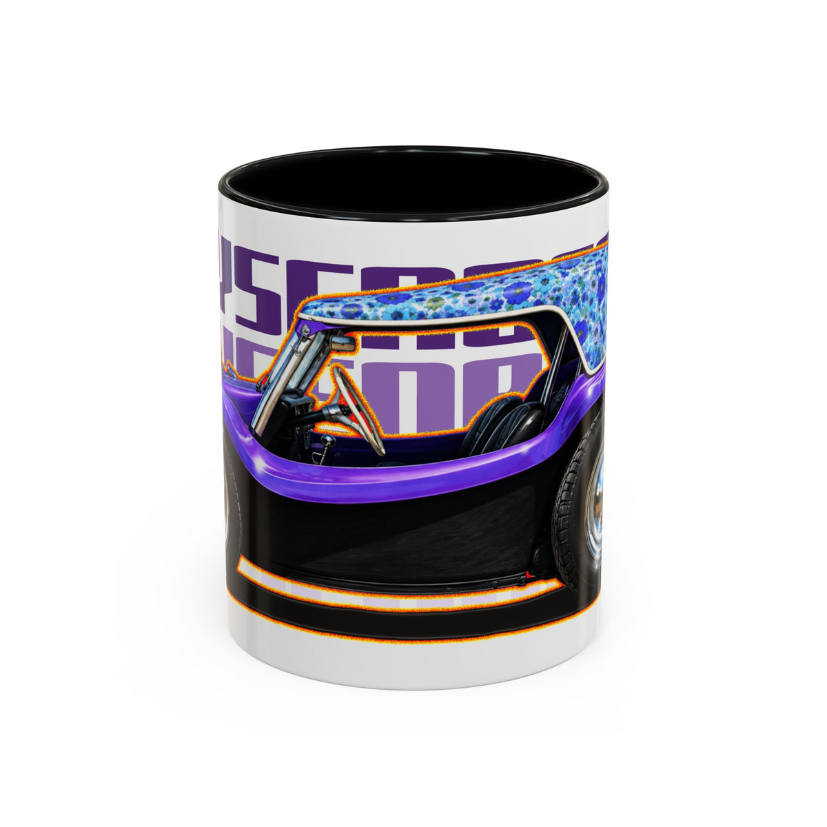 DUNE BUGGY BOYSENBERRY Collectible Fireball Art Coffee Mug - 2 Sizes