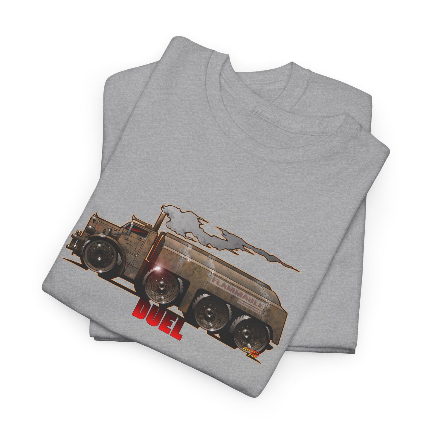 DUEL Movie Truck Concept Art Heavy Cotton Tee 13 Colors