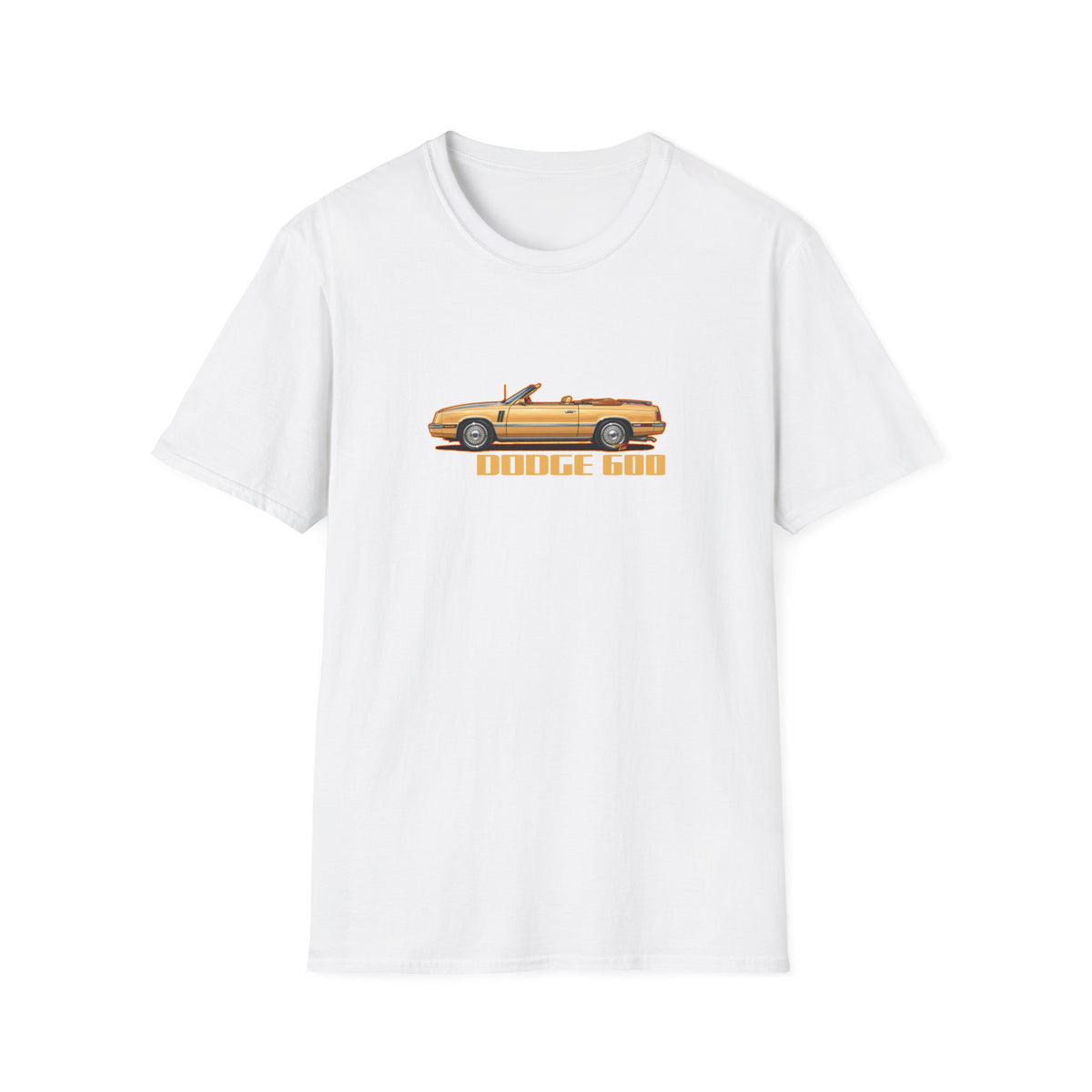 DODGE 600 CONVERTIBLE 1985 Collectible Fireball Art TeeShirt
