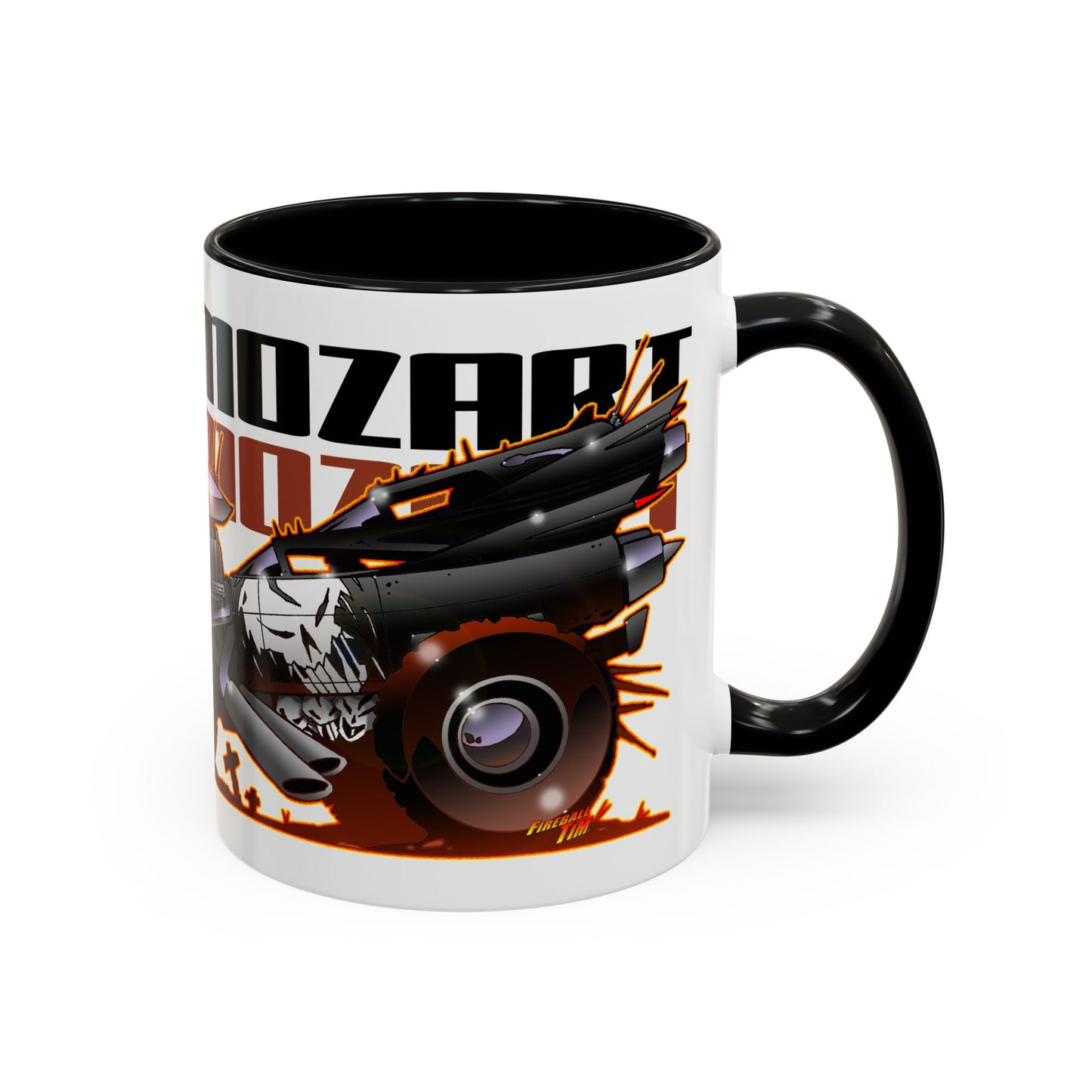 CADILLAC MAX by Gokart Mozart Fireball Art Coffee Mug (11/15oz)