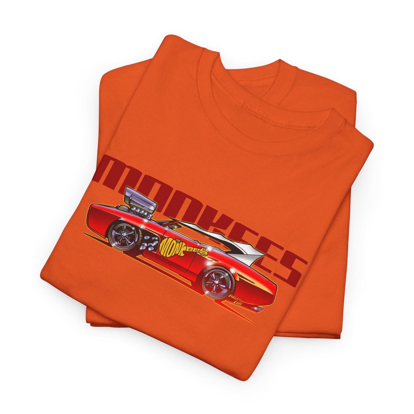 THE MONKEES Monkeemobile Cotton Tee Shirt - 12 Colors