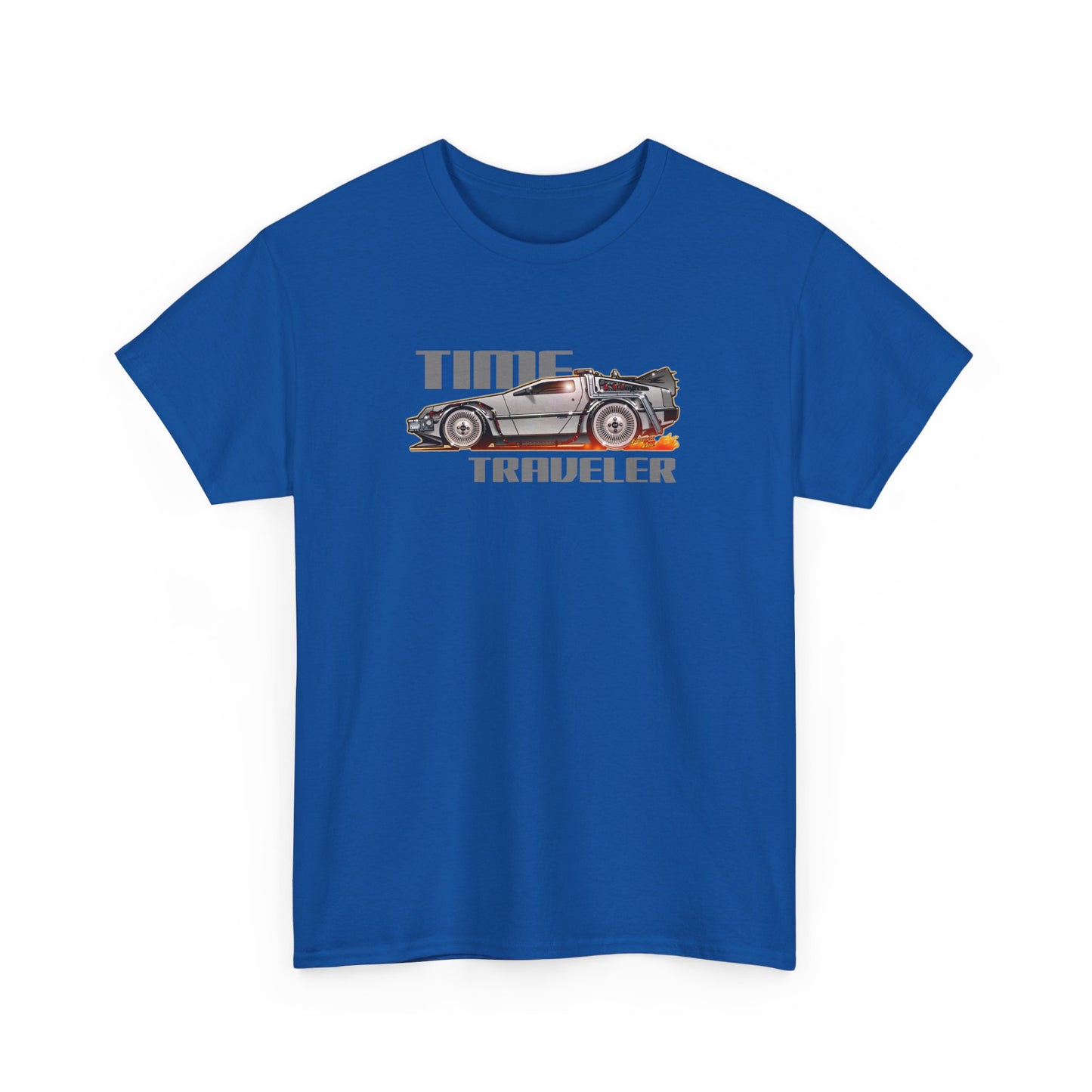 BACK to the FUTURE Delorean Time Traveler Tee Shirt