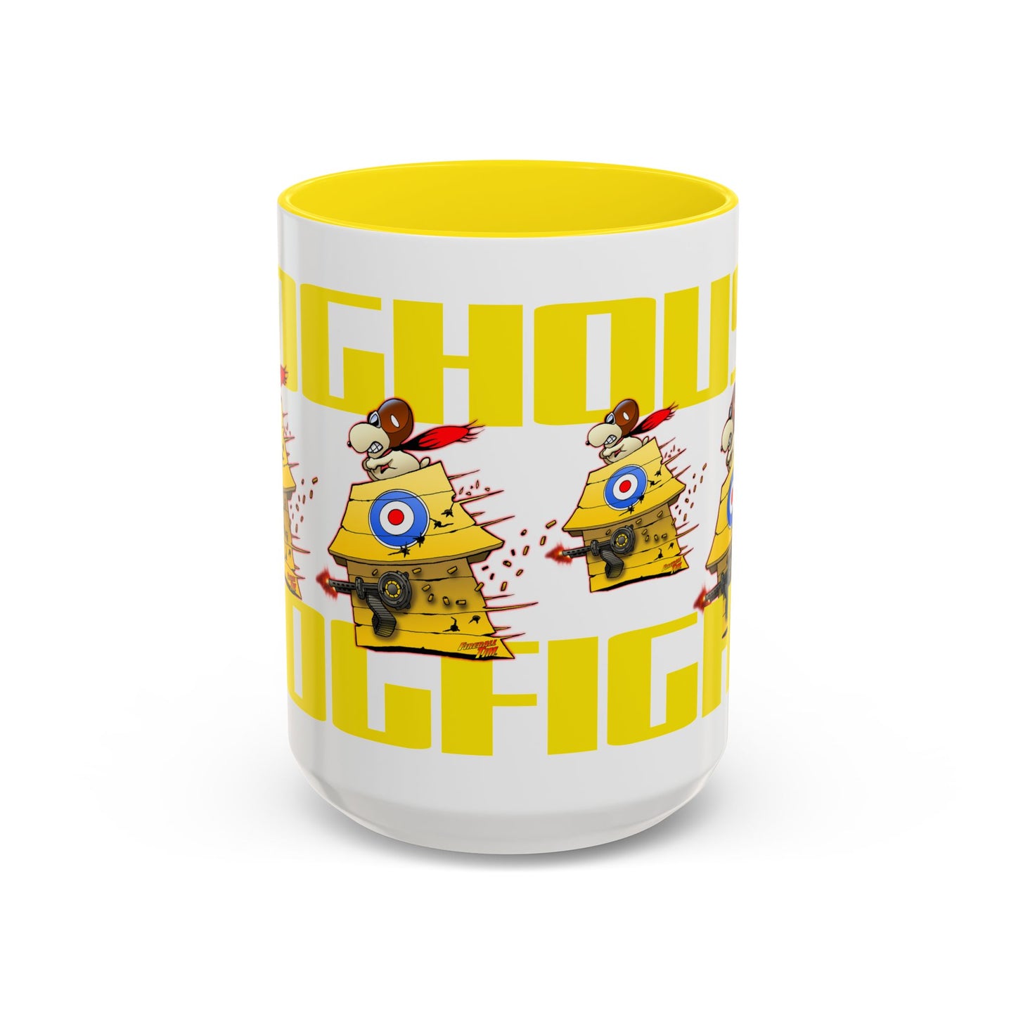 SNOOPY DOGHOUSE DOGFIGHT Collectible Coffee Art Mug 2 Sizes