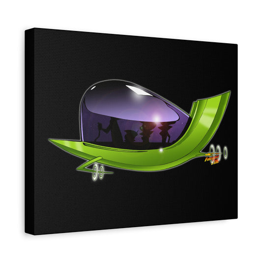 JETSONS FAMILY SPACESHIP Canvas Art Wall Print - 11x14
