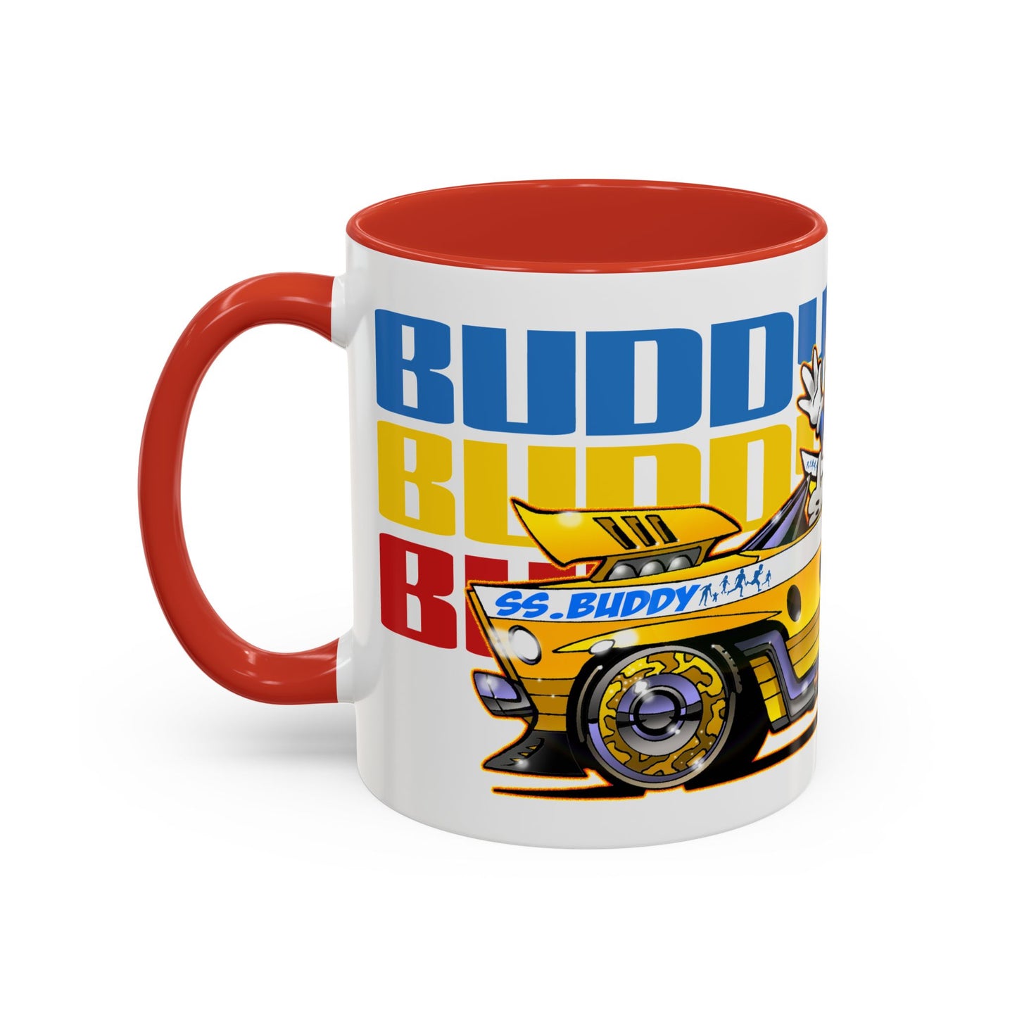 BUDDY CRUISE BUDDYMOBILE Collectible Coffee Mug - 3 Colors 2 Sizes