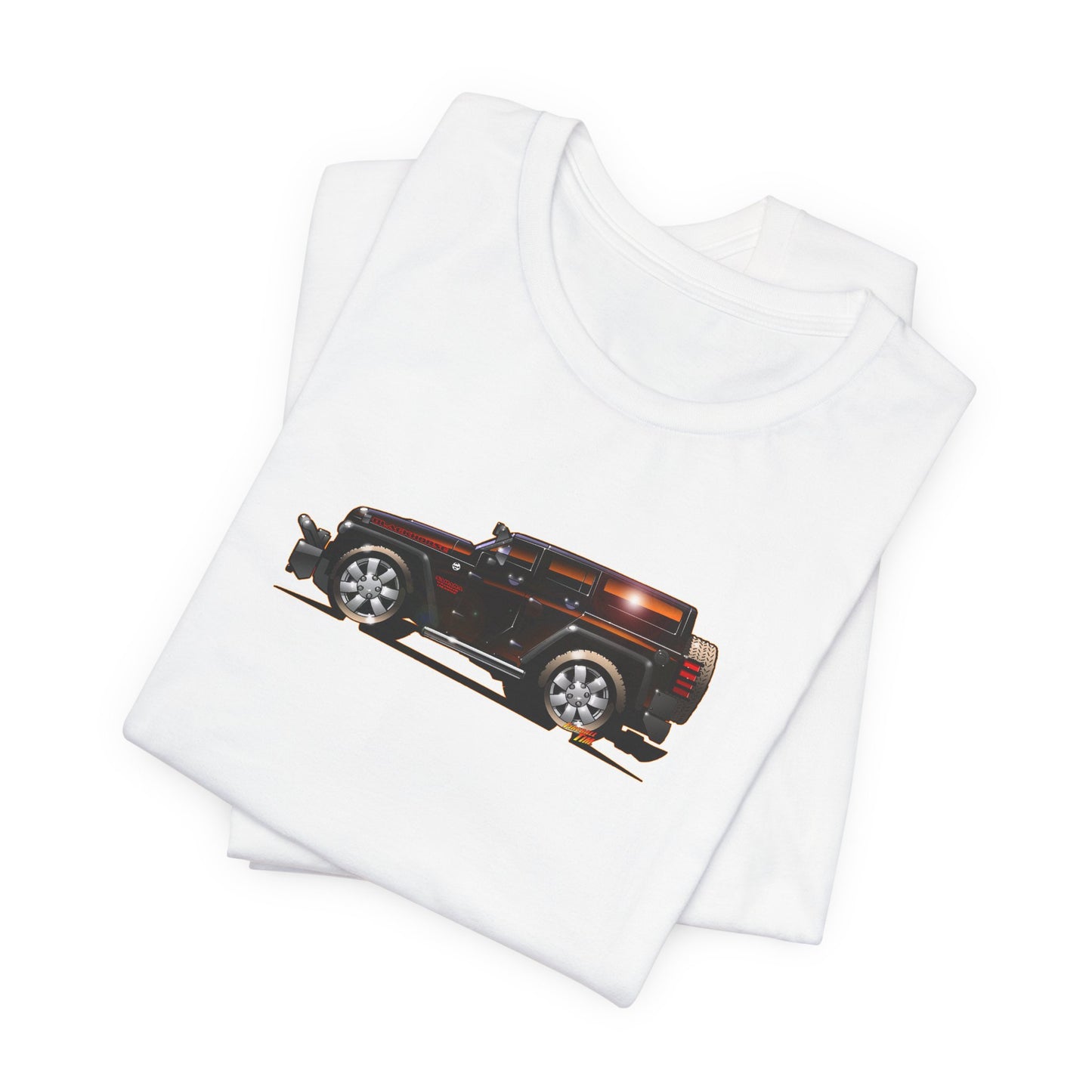 JEEP WRANGLER SAHARA BLACKHORSE Concept Art Short Sleeve Tee 11 Colors