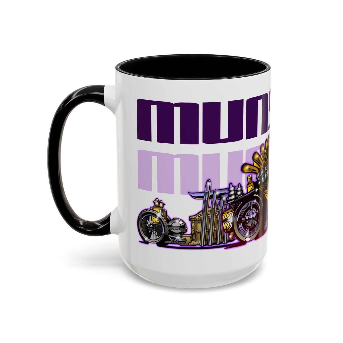 THE MUNSTERS TV Show Munster Koach Fireball Art Coffee Mug - 2 Sizes
