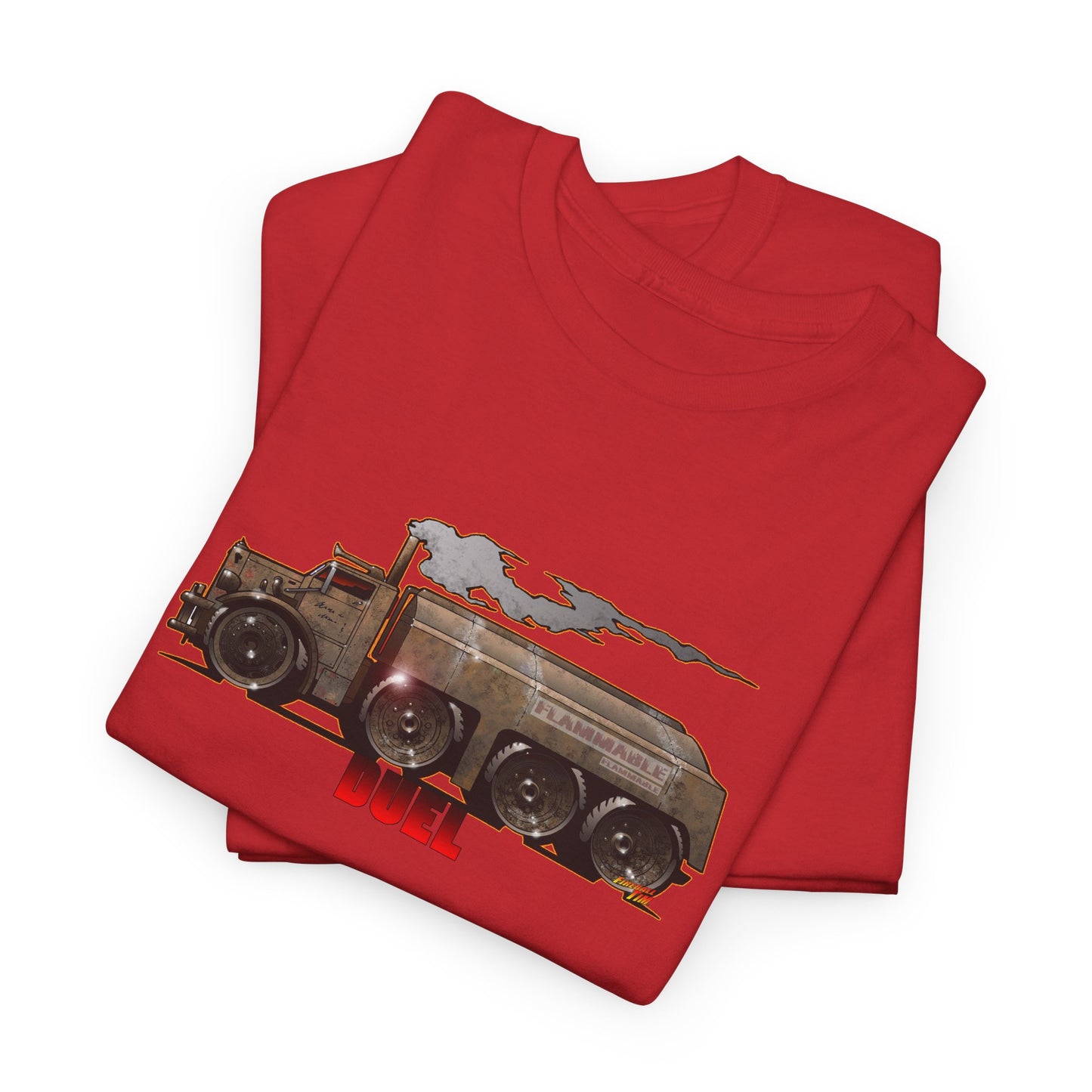 DUEL Movie Truck Concept Art Heavy Cotton Tee 13 Colors