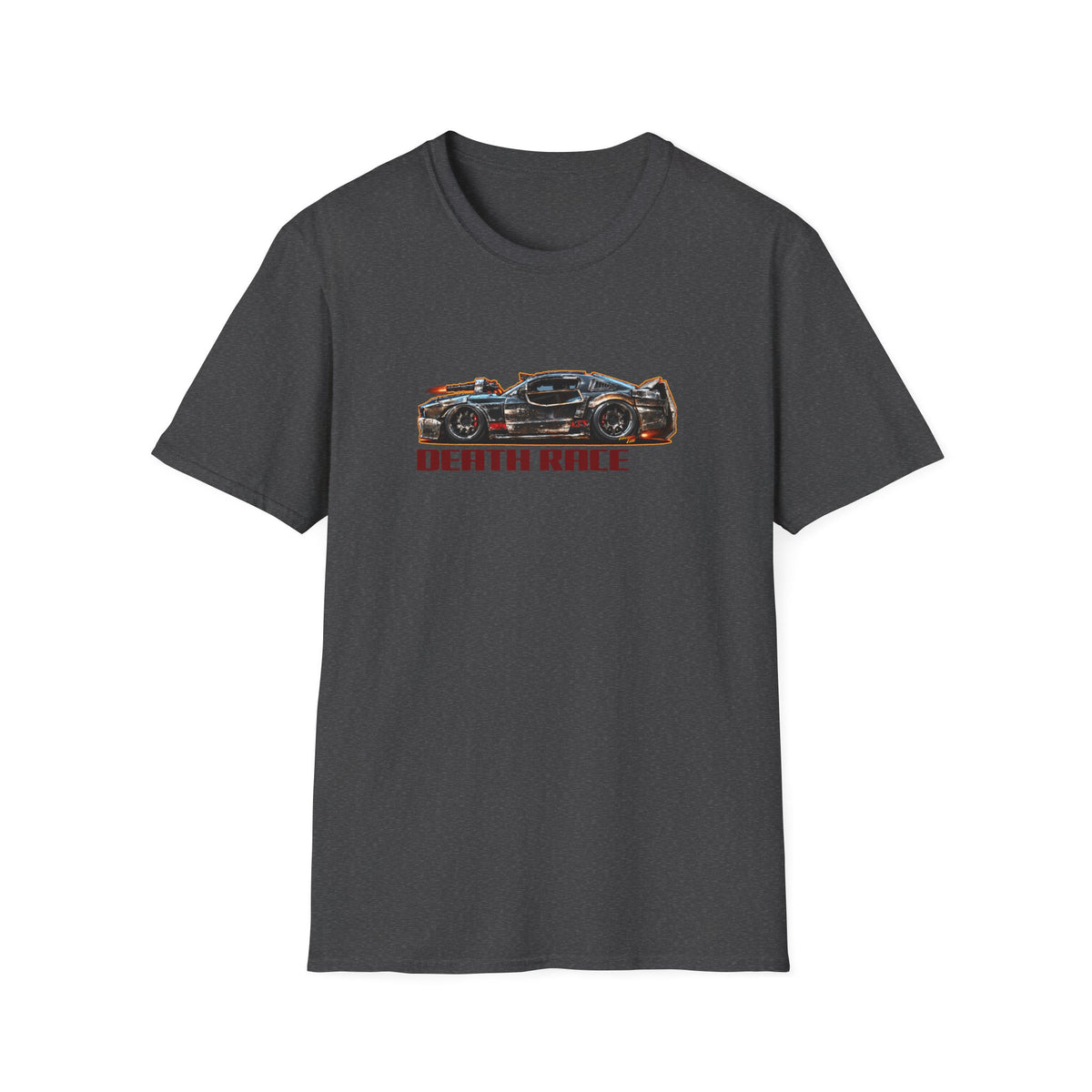 DEATH RACE MUSTANG Collectible Fireball Art TeeShirt