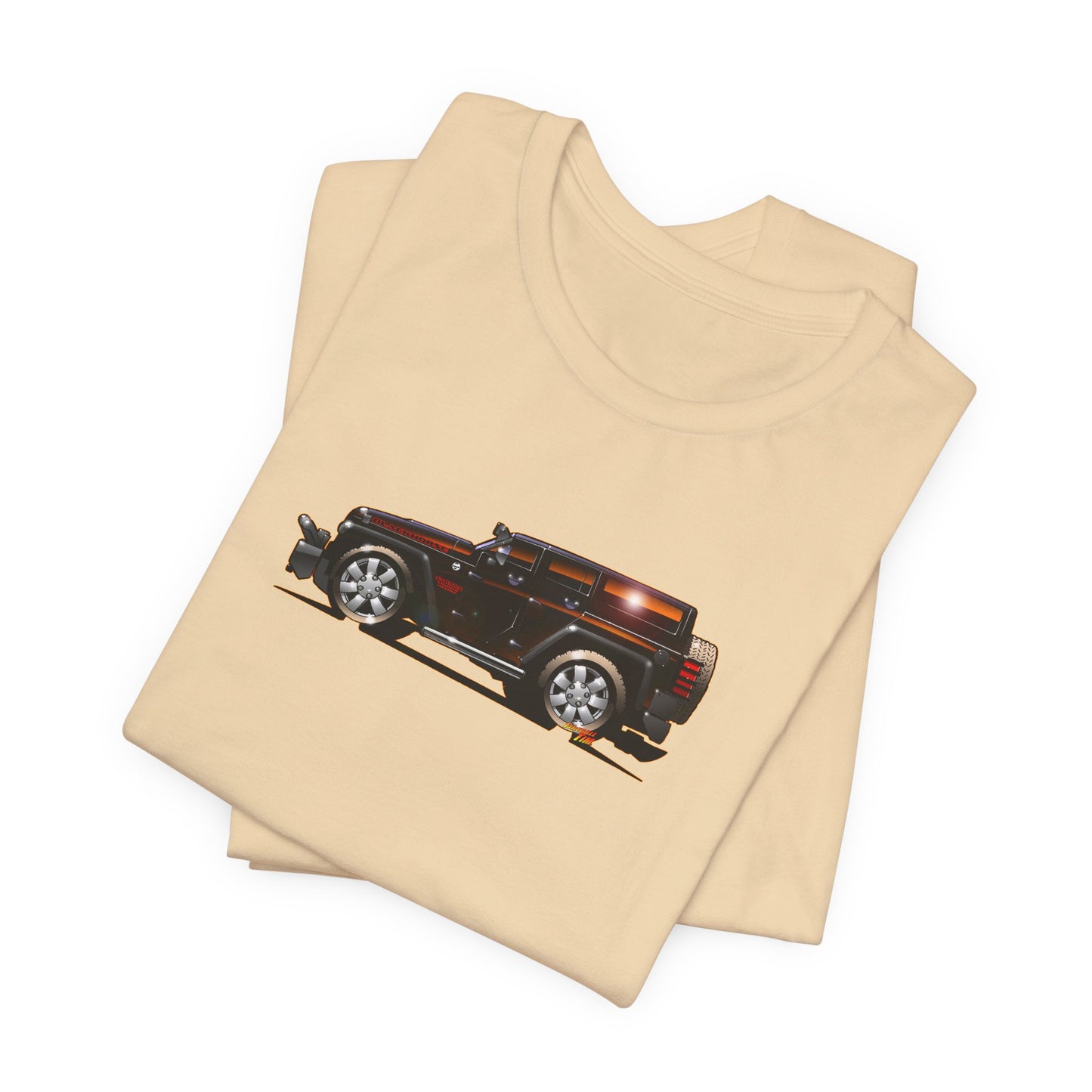 JEEP WRANGLER SAHARA BLACKHORSE Concept Art Short Sleeve Tee 11 Colors