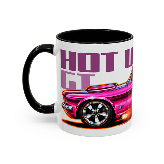 Copy of HOT WHEELS Sweet 16 MUSTANG GT Collectible Fireball Art Coffee Mug - 2 Sizes