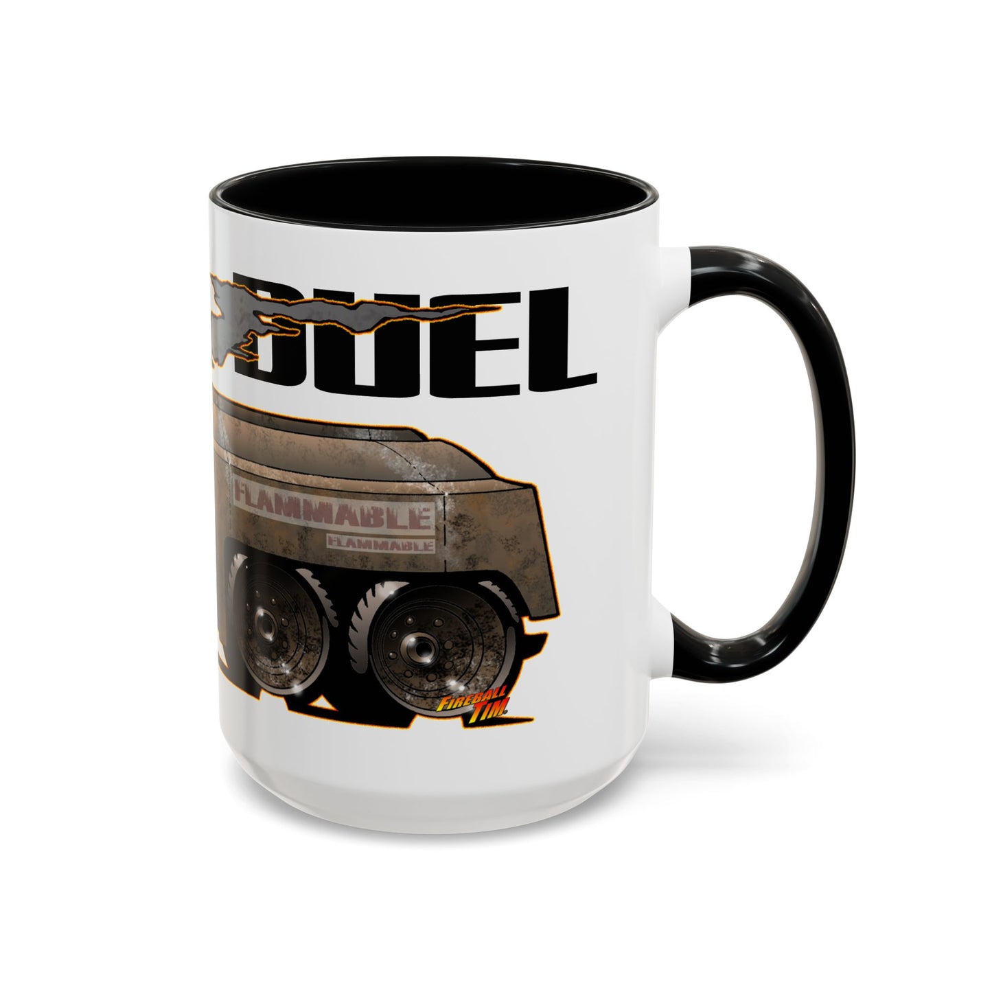 DUEL Killer Movie Truck Collectible Art Coffee Mug - 2 Sizes