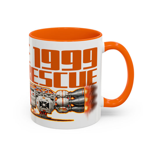 SPACE 1999 EAGLE RESCUE Spaceship Collectible Fireball Art Coffee Mug - 2 Sizes