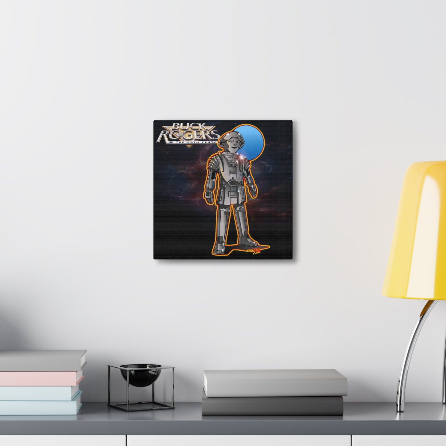 BUCK ROGERS Twiki Robot Concept Art Canvas MASTERPRINT 2 Sizes