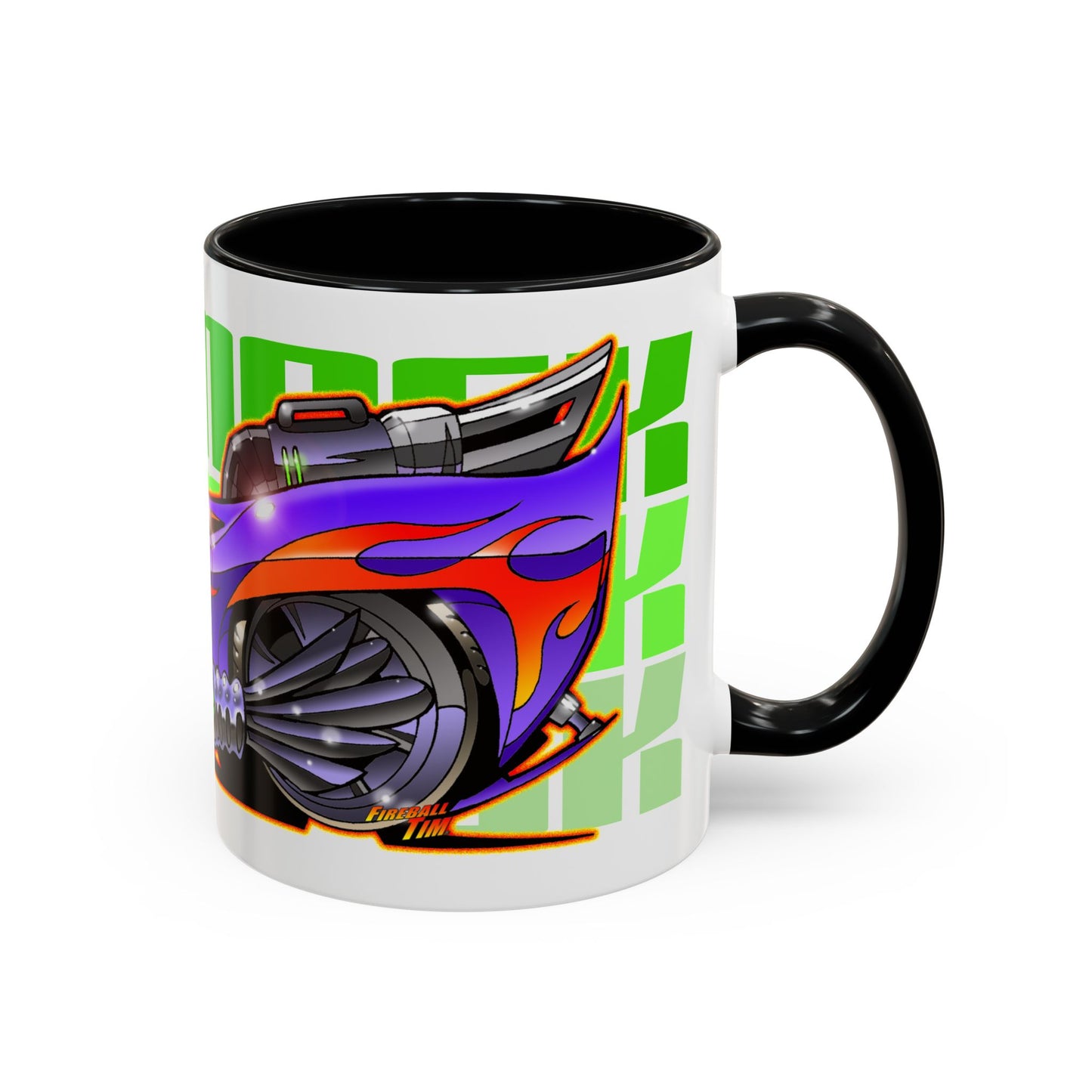 SON OF THE MASK Mask Musclecar Fireball Art Collectible Coffee Mug - 2 Sizes