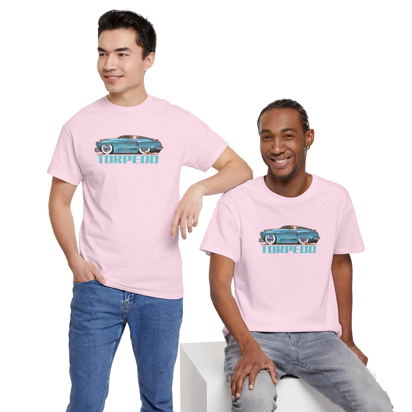 TUCKER TORPEDO 48 Collectible Fireball Art Cotton Tees