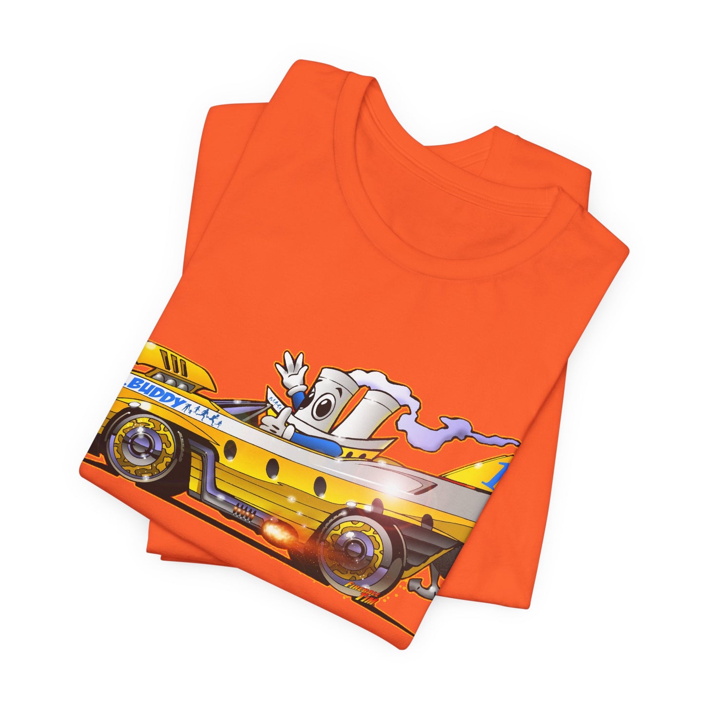 BUDDY CRUISE BUDDYMOBILE Custom Car Art Short Sleeve Tee in 17 Colors