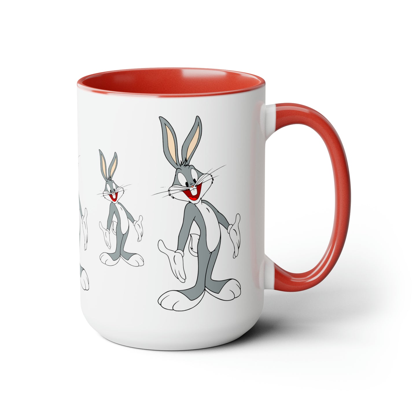 BUGS BUNNY Coffee Mug 15oz 2 Colors