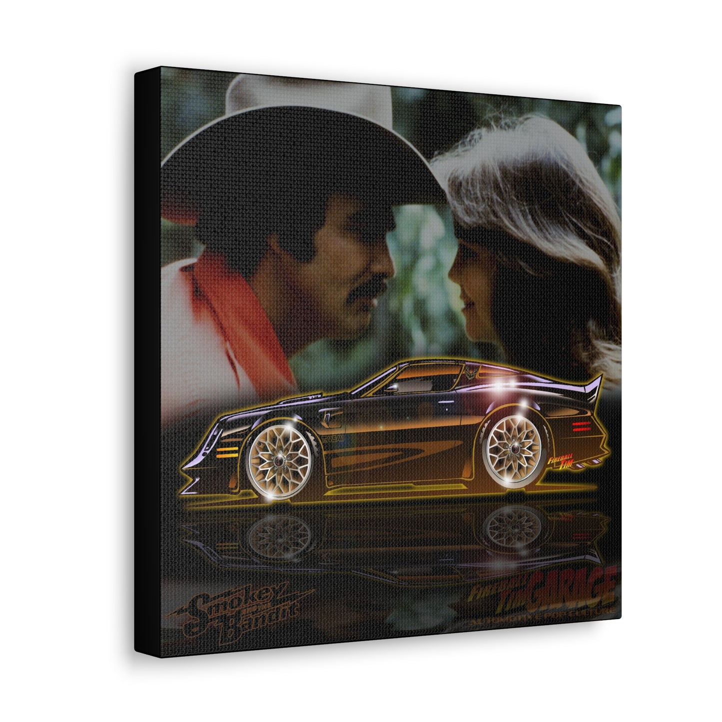 SMOKEY AND THE BANDIT Pontiac Trans Am Concept Art Canvas MASTERPRINT 3 Sizes