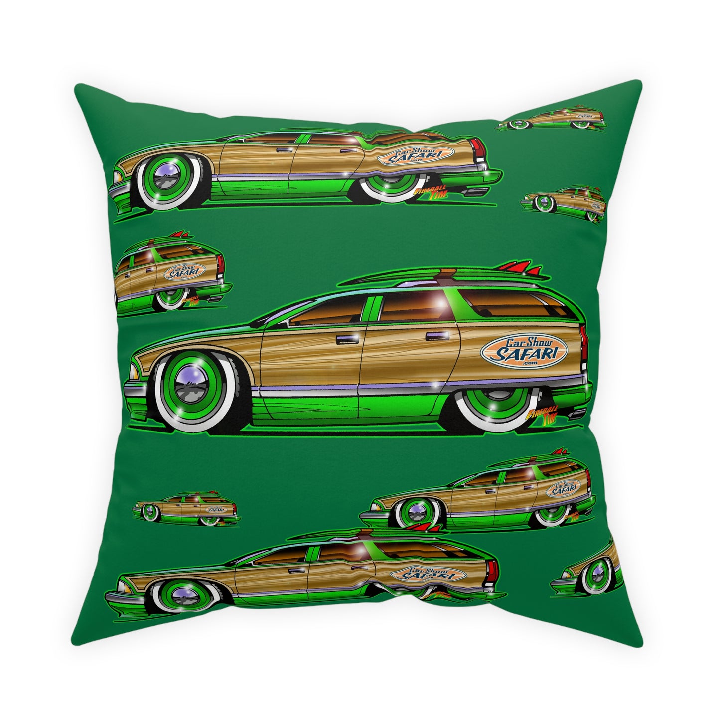 BUICK ROADMASTER WAGON Broadcloth Pillow in 5 Sizes