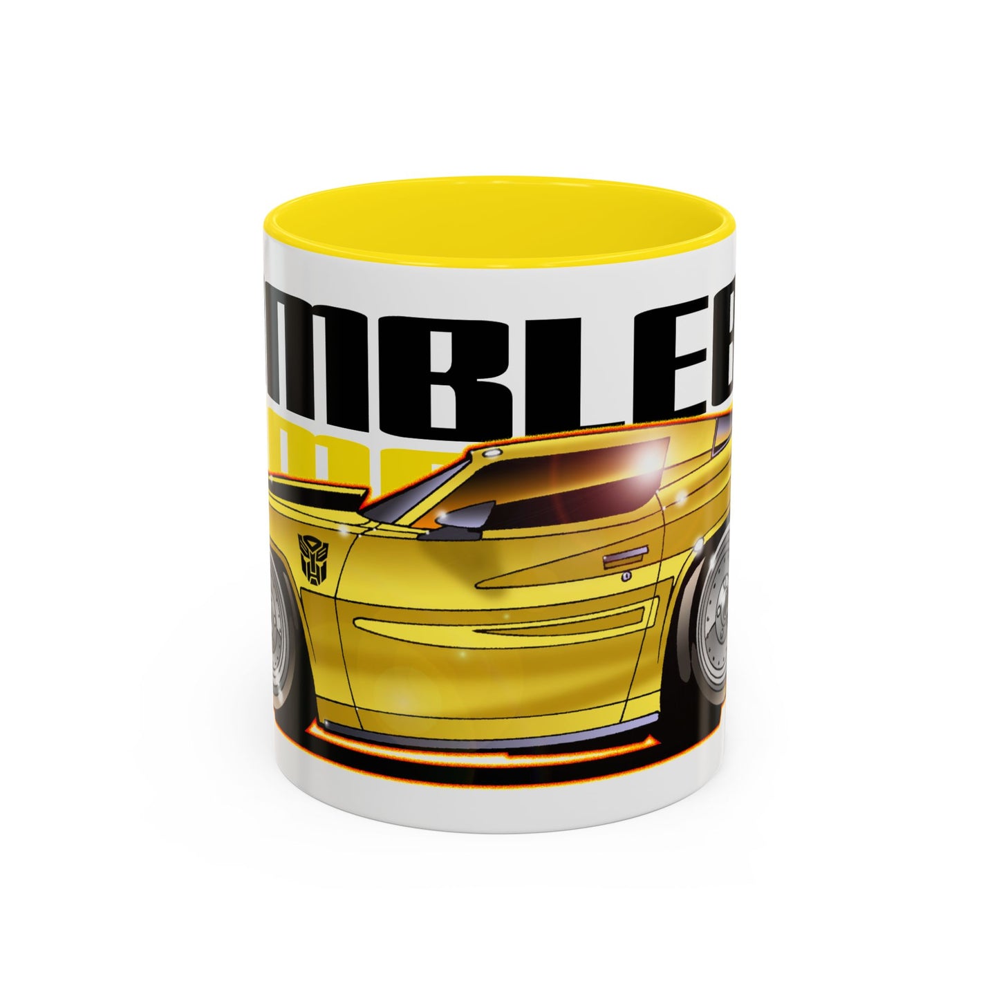 BUMBLEBEE TRANSFORMERS 1977 Camaro Fireball Art Coffee Mug - 2 Sizes